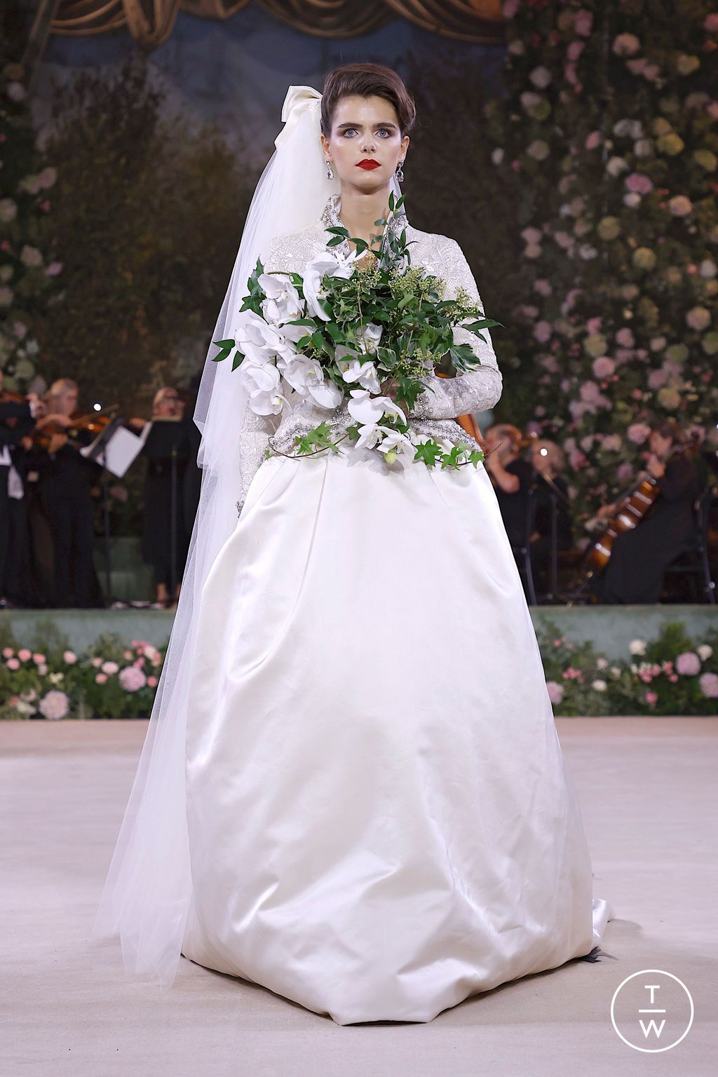 Fashion Week London Spring/Summer 2026 look 56 de la collection Richard Quinn womenswear