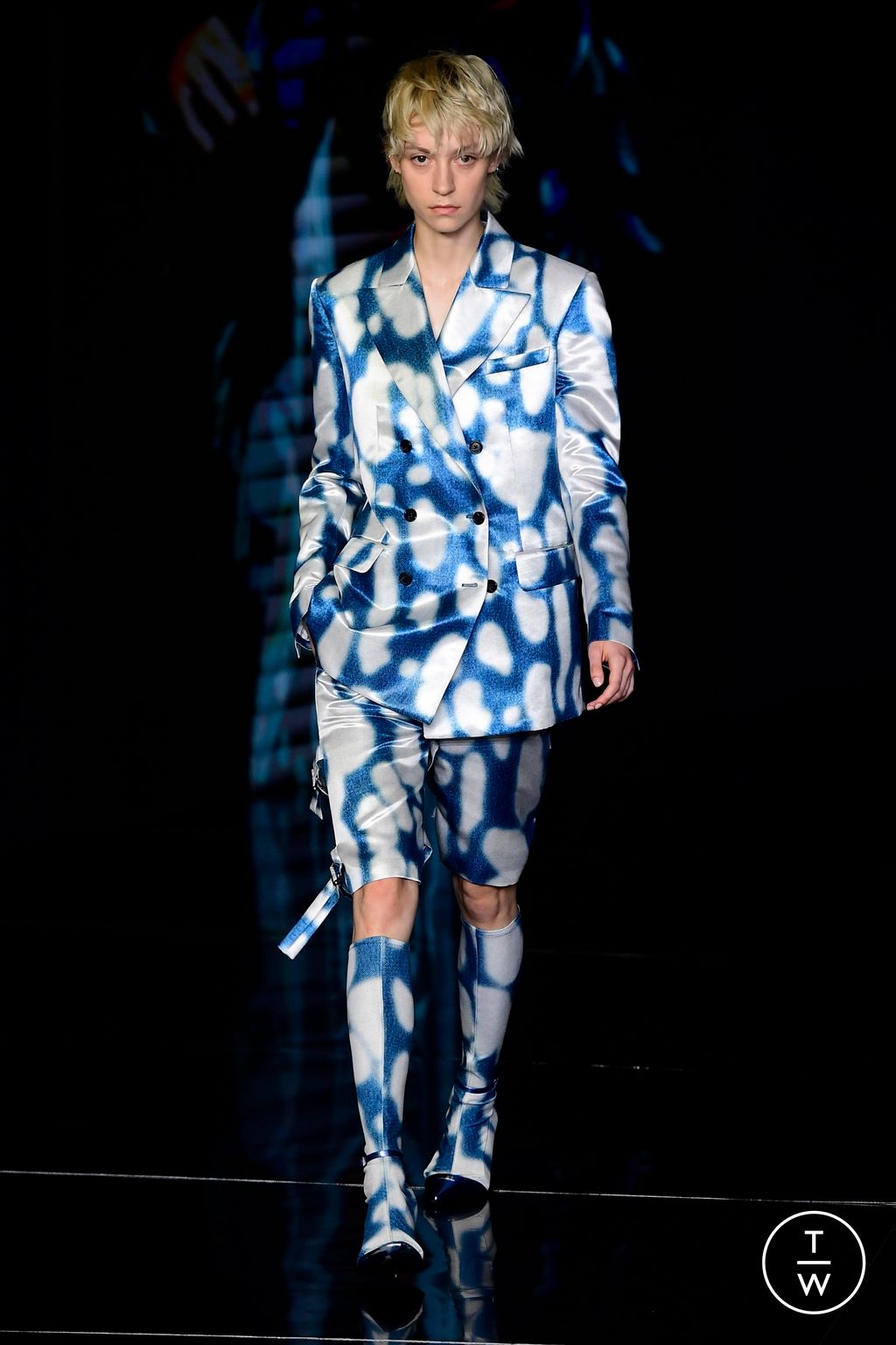 Fashion Week Milan Spring/Summer 2024 look 2 from the John Richmond collection womenswear