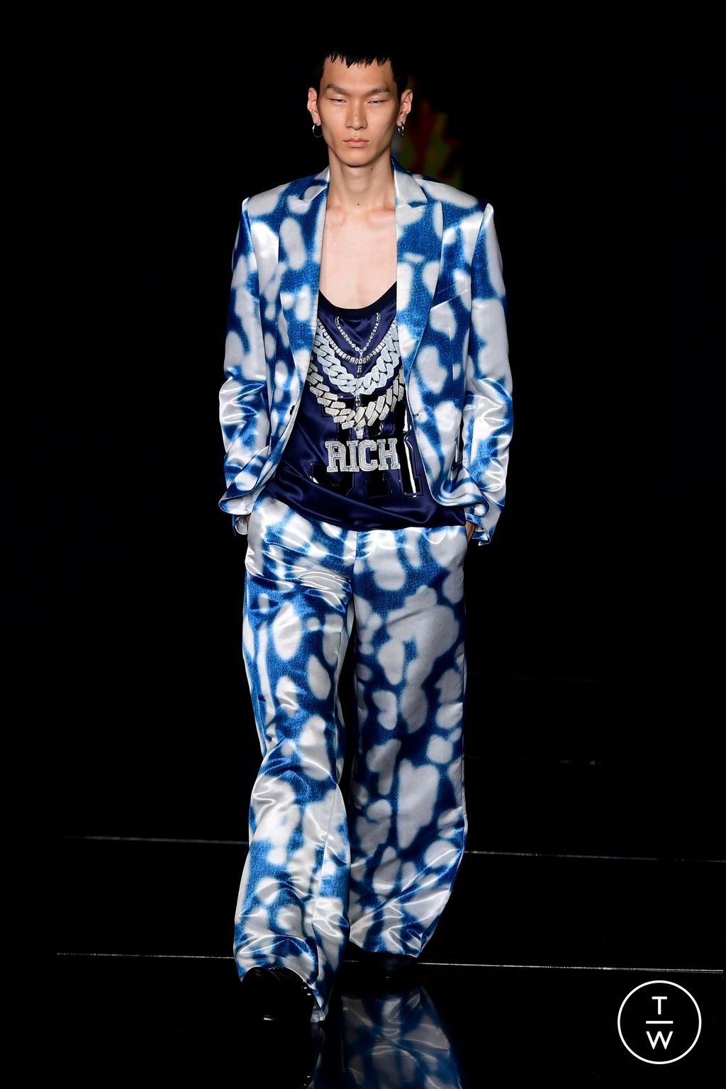 Fashion Week Milan Spring/Summer 2024 look 3 from the John Richmond collection womenswear