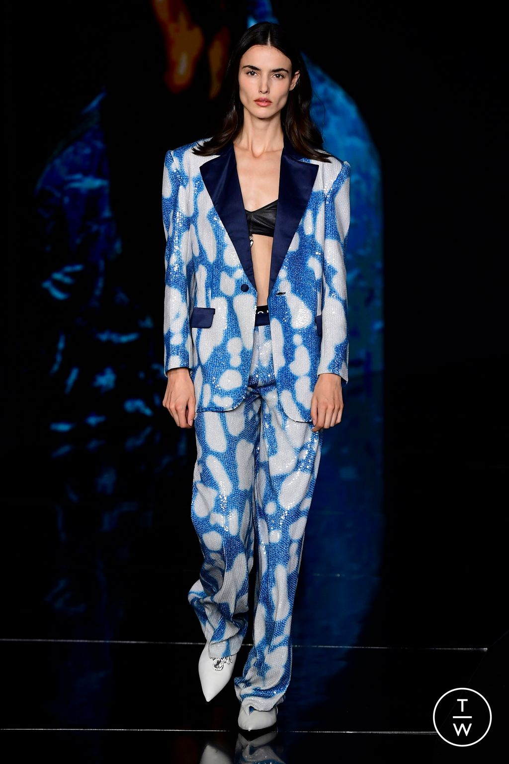 Fashion Week Milan Spring/Summer 2024 look 6 from the John Richmond collection 女装