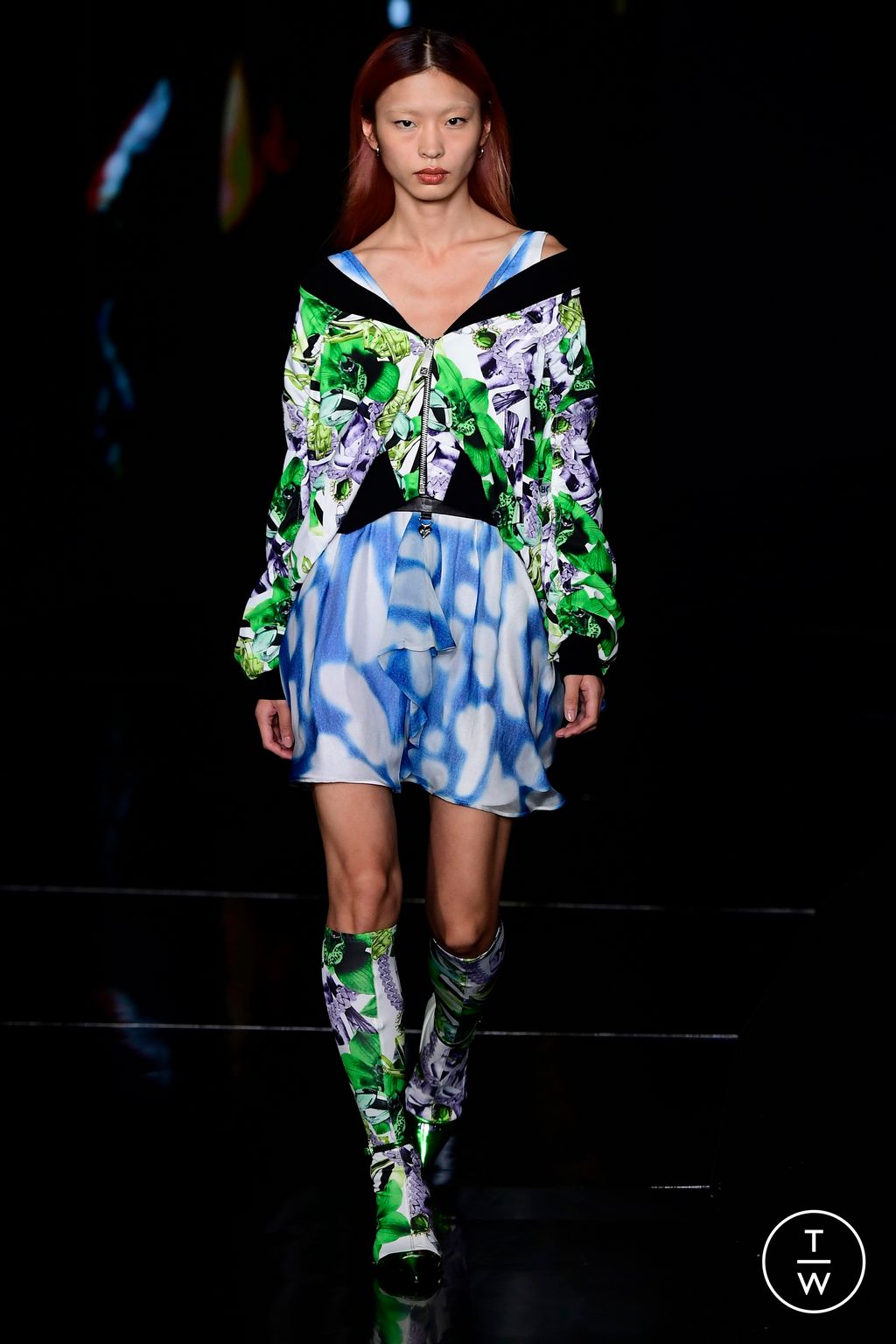 Fashion Week Milan Spring/Summer 2024 look 20 from the John Richmond collection womenswear