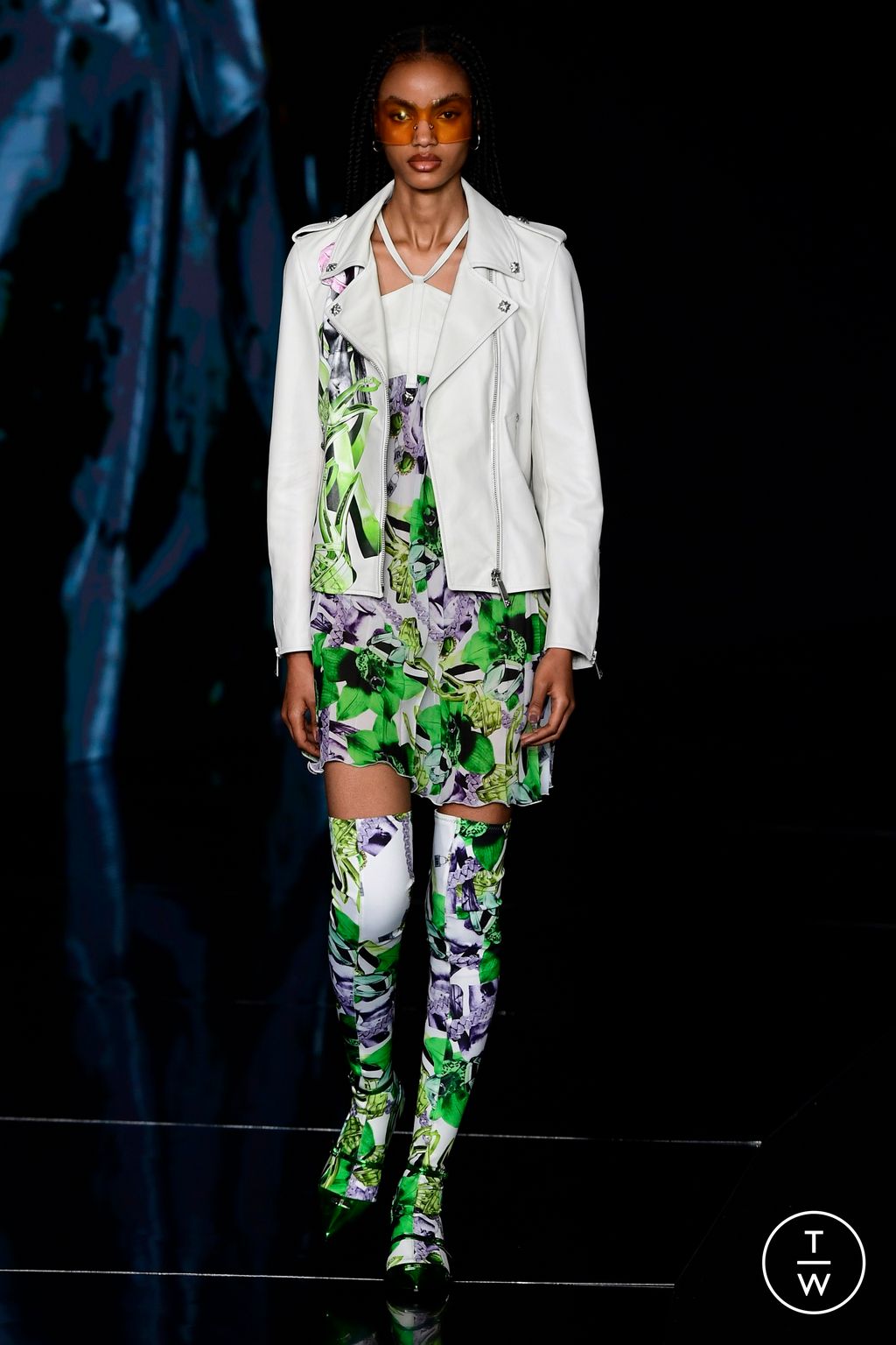 Fashion Week Milan Spring/Summer 2024 look 21 from the John Richmond collection womenswear