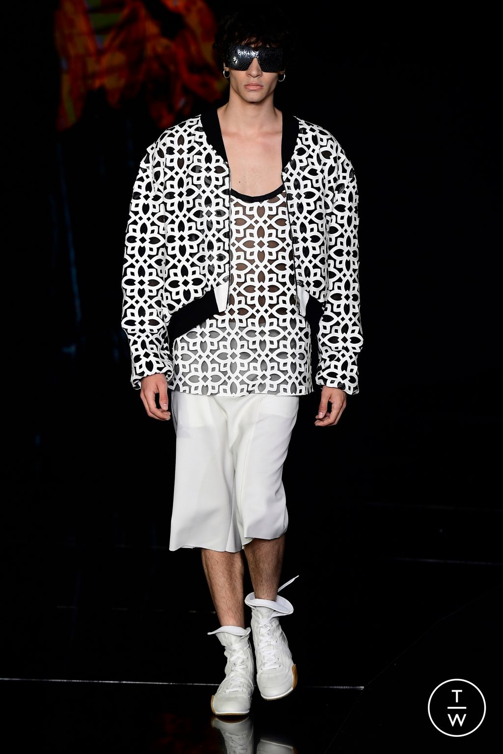 Fashion Week Milan Spring/Summer 2024 look 28 from the John Richmond collection womenswear