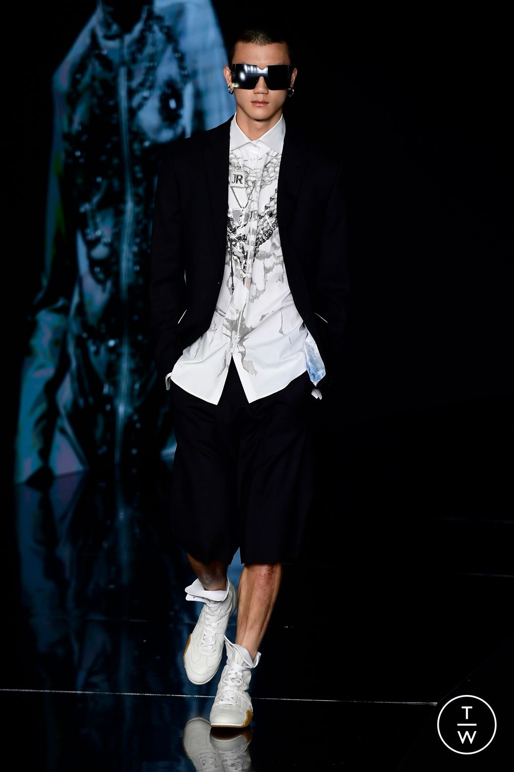 Fashion Week Milan Spring/Summer 2024 look 33 from the John Richmond collection womenswear