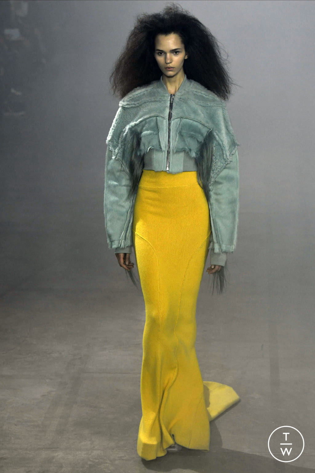 Fashion Week Paris Fall/Winter 2022 look 31 de la collection Rick Owens womenswear