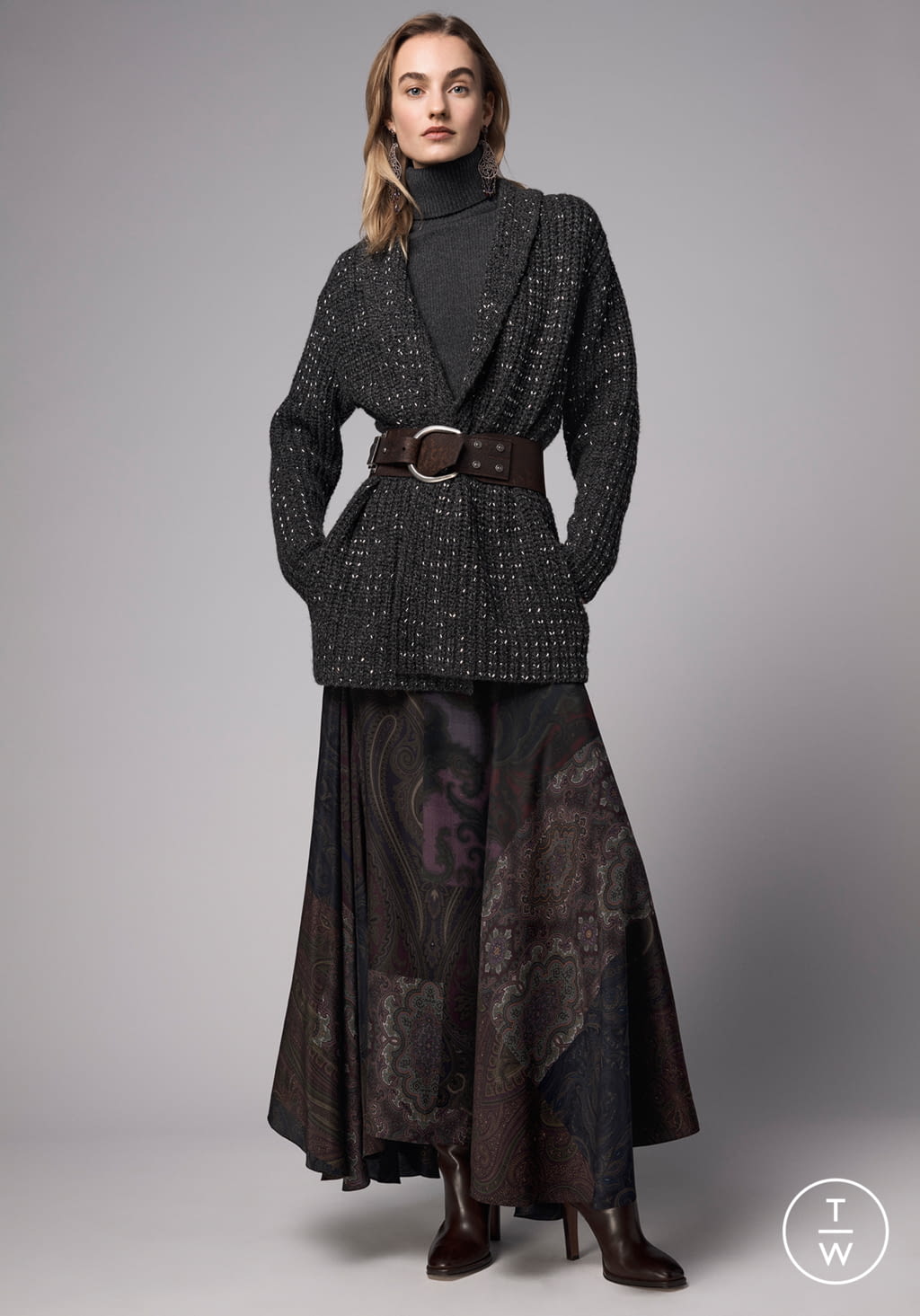 Fashion Week New York Fall/Winter 2020 look 27 de la collection Ralph Lauren womenswear