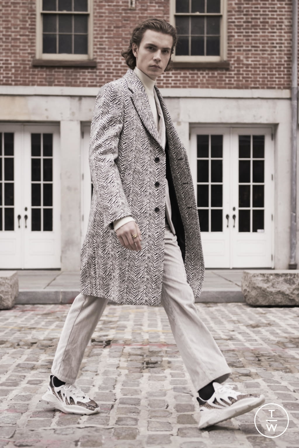 Fashion Week Milan Pre-Fall 2019 look 26 from the Roberto Cavalli collection menswear