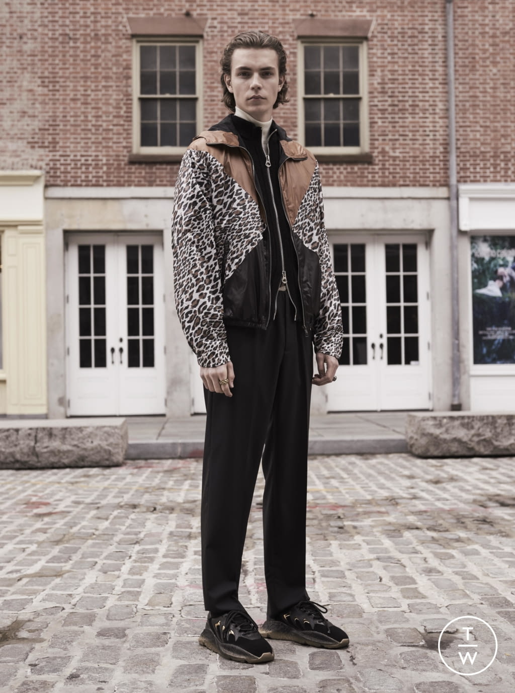 Fashion Week Milan Pre-Fall 2019 look 36 from the Roberto Cavalli collection menswear