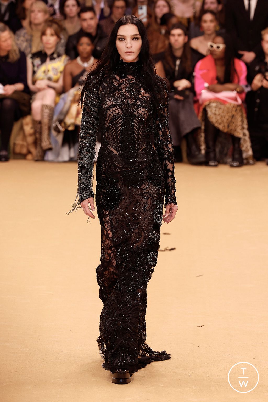 Fashion Week Milan Fall/Winter 2023 look 53 from the Roberto Cavalli collection womenswear