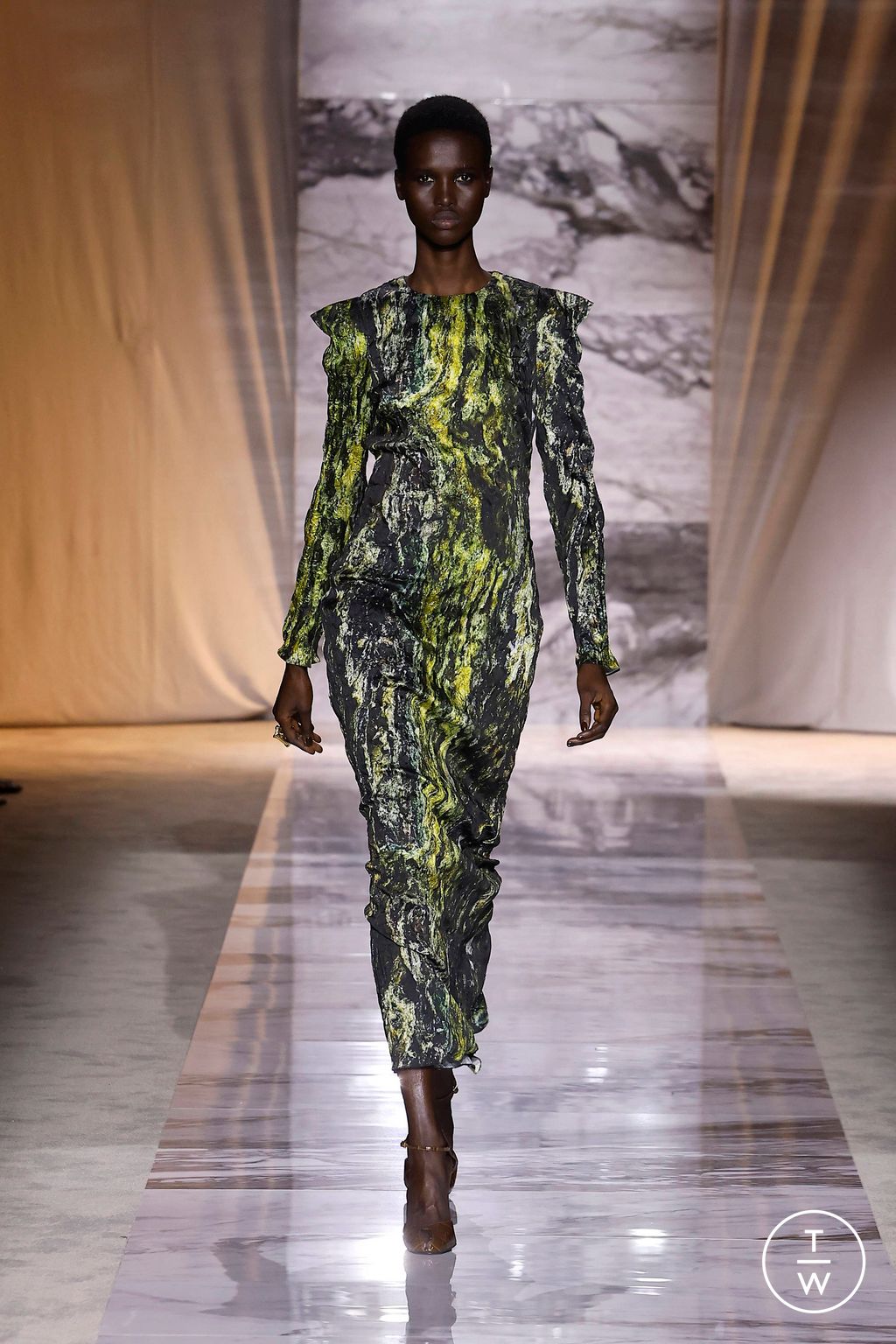 Fashion Week Milan Fall/Winter 2024 look 44 from the Roberto Cavalli collection womenswear