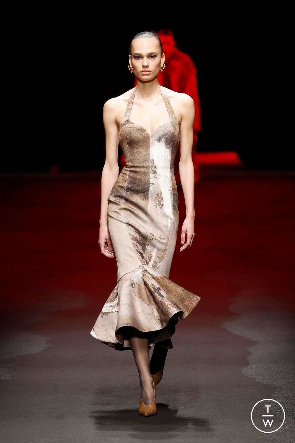 Fashion Week Milan Fall/Winter 2025 look 15 from the Roberto Cavalli collection womenswear