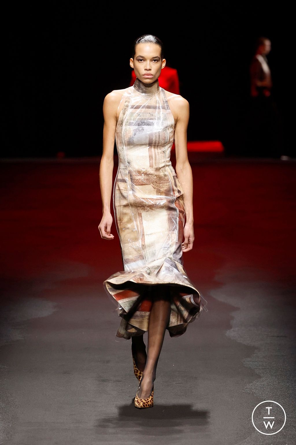 Fashion Week Milan Fall/Winter 2025 look 23 from the Roberto Cavalli collection womenswear