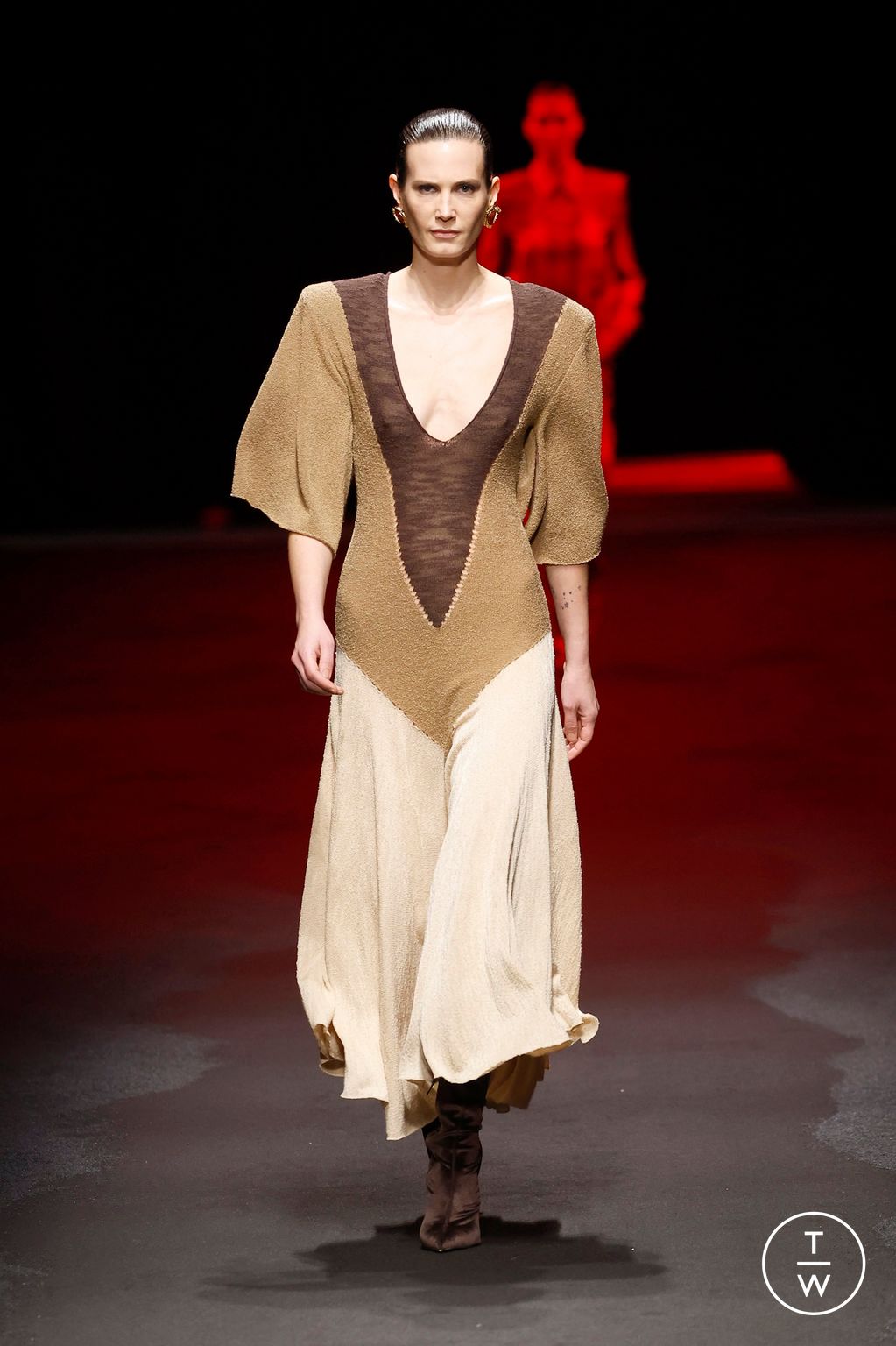 Fashion Week Milan Fall/Winter 2025 look 26 from the Roberto Cavalli collection womenswear