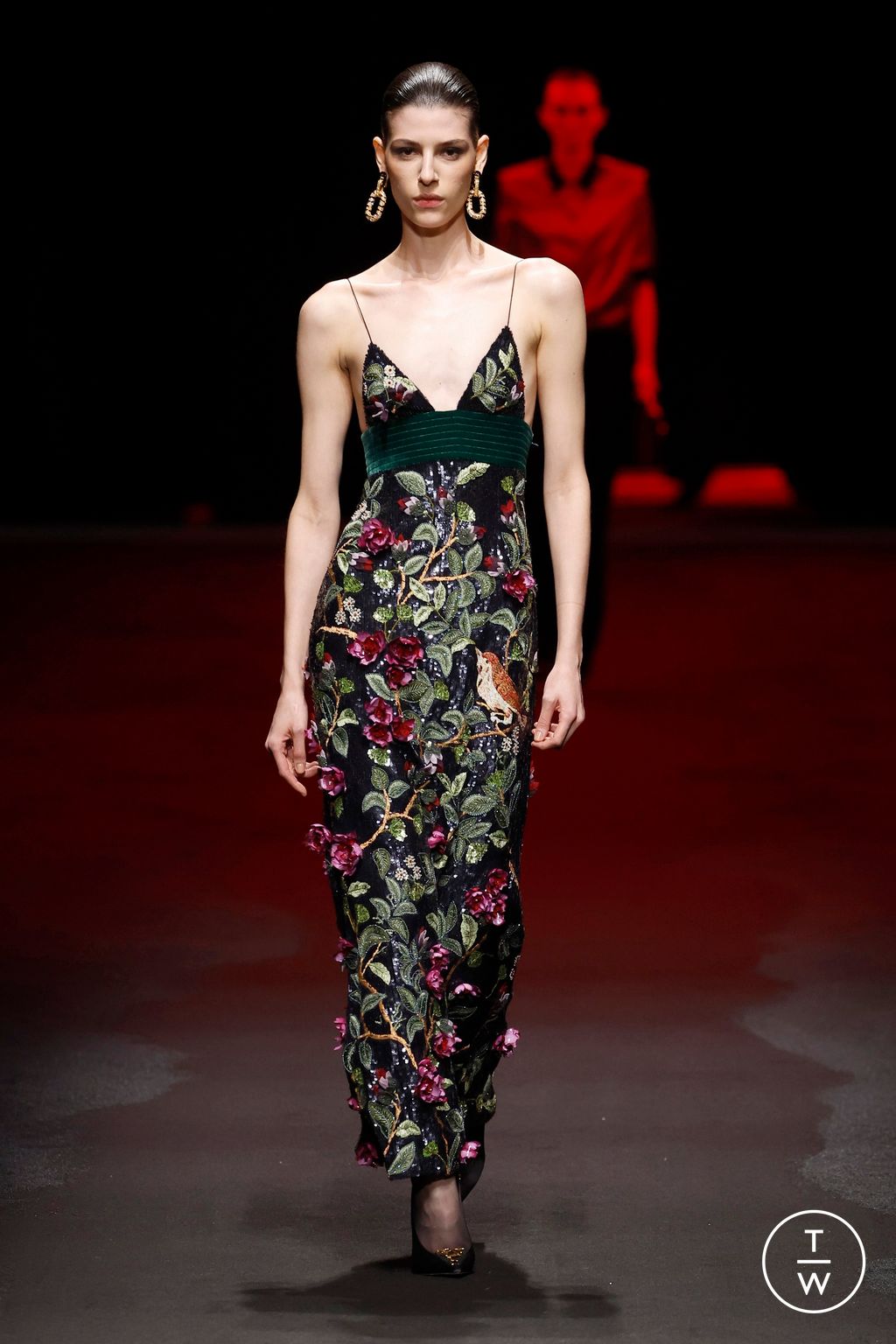 Fashion Week Milan Fall/Winter 2025 look 31 from the Roberto Cavalli collection womenswear