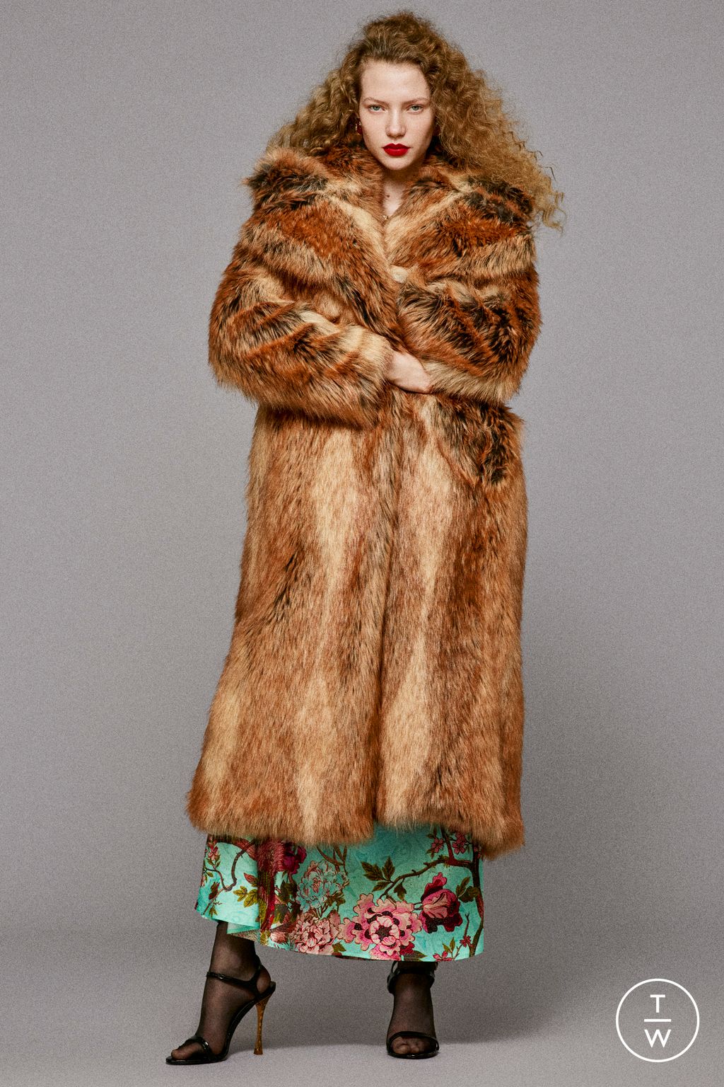 Fashion Week Milan Pre-Fall 2025 look 6 from the Roberto Cavalli collection womenswear