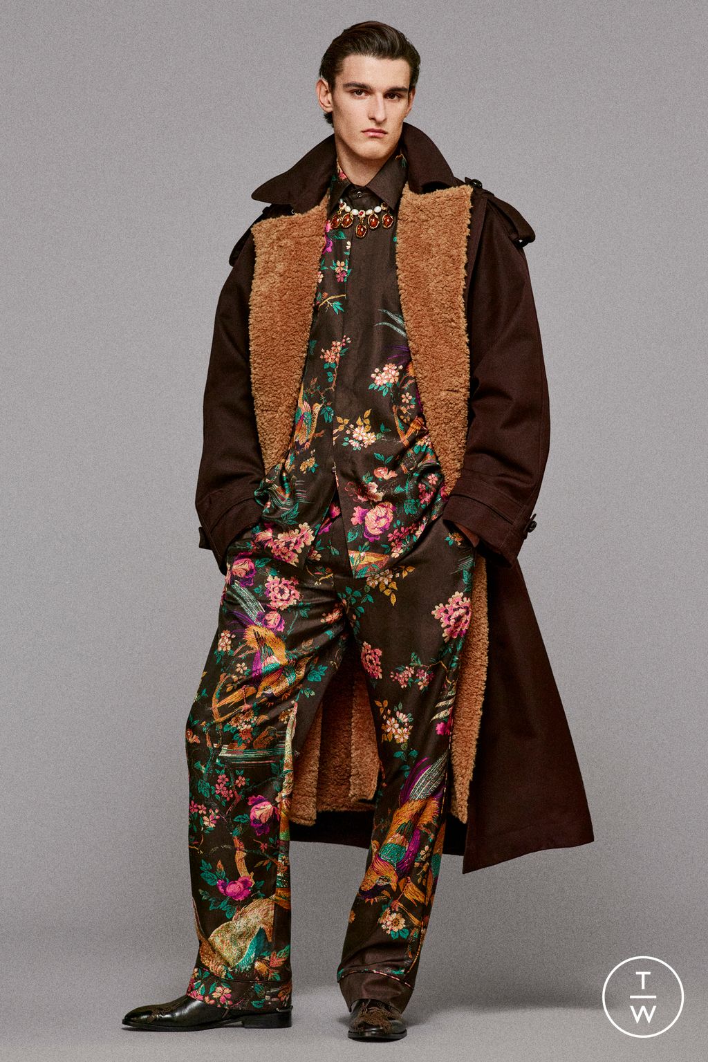 Fashion Week Milan Pre-Fall 2025 look 20 de la collection Roberto Cavalli womenswear