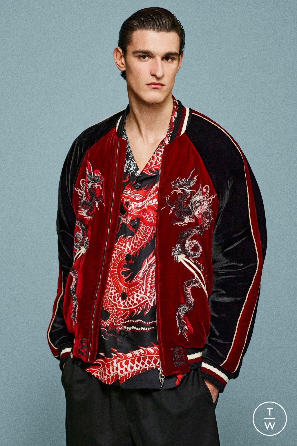 Fashion Week Milan Pre-Fall 2025 look 32 from the Roberto Cavalli collection womenswear