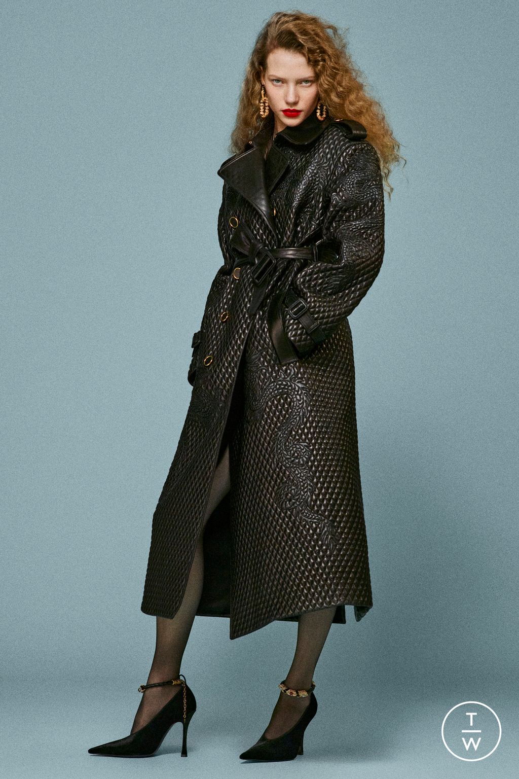 Fashion Week Milan Pre-Fall 2025 look 33 de la collection Roberto Cavalli womenswear