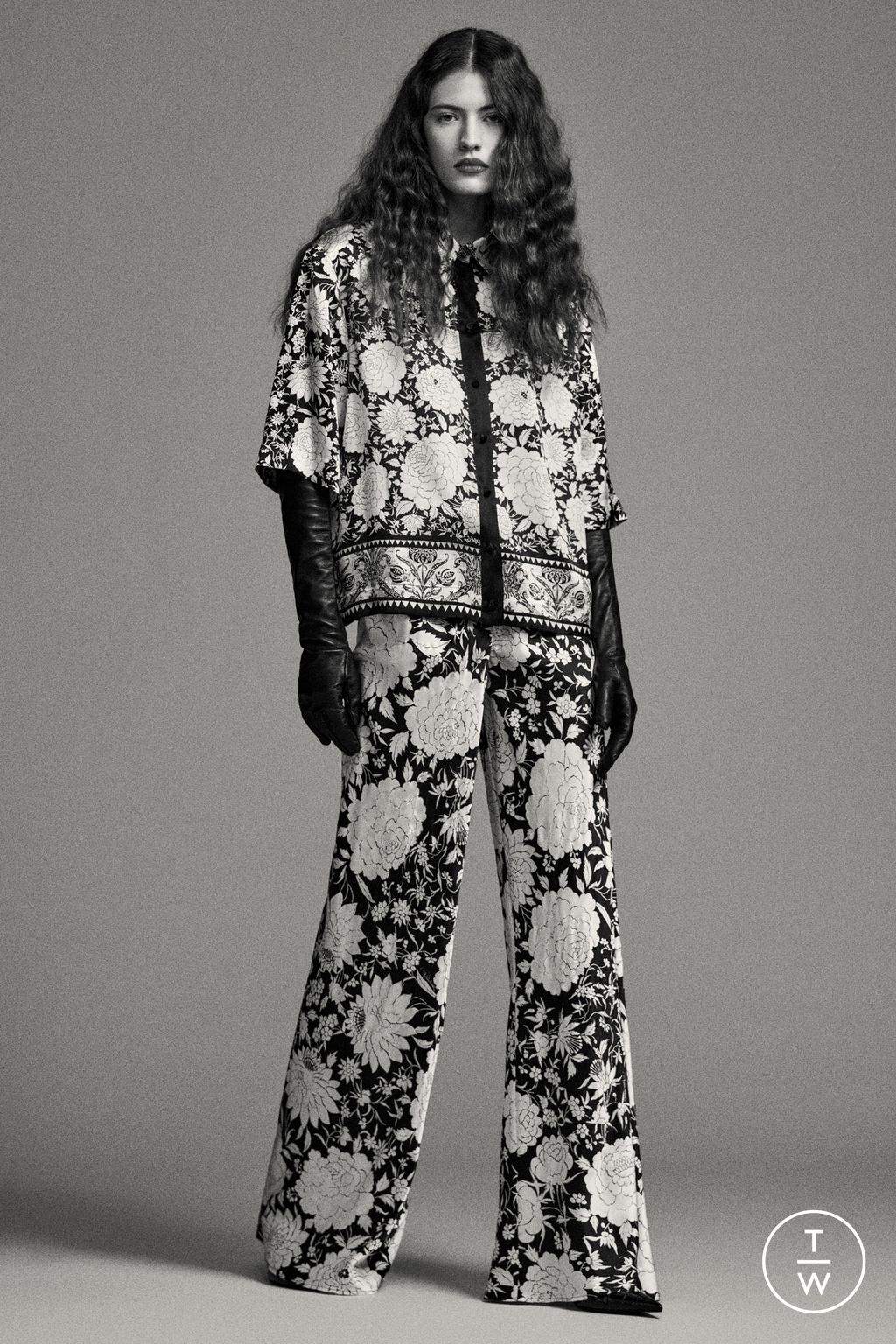 Fashion Week Milan Pre-Fall 2025 look 35 from the Roberto Cavalli collection womenswear