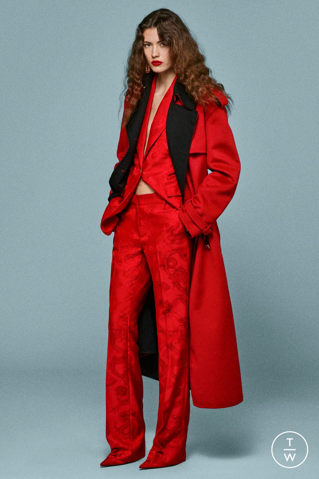 Fashion Week Milan Pre-Fall 2025 look 36 de la collection Roberto Cavalli womenswear