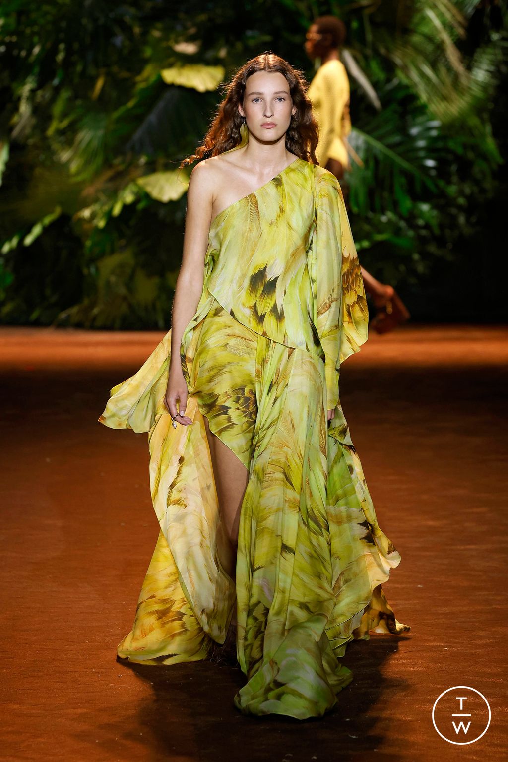 Fashion Week Milan Spring/Summer 2024 look 41 from the Roberto Cavalli collection womenswear