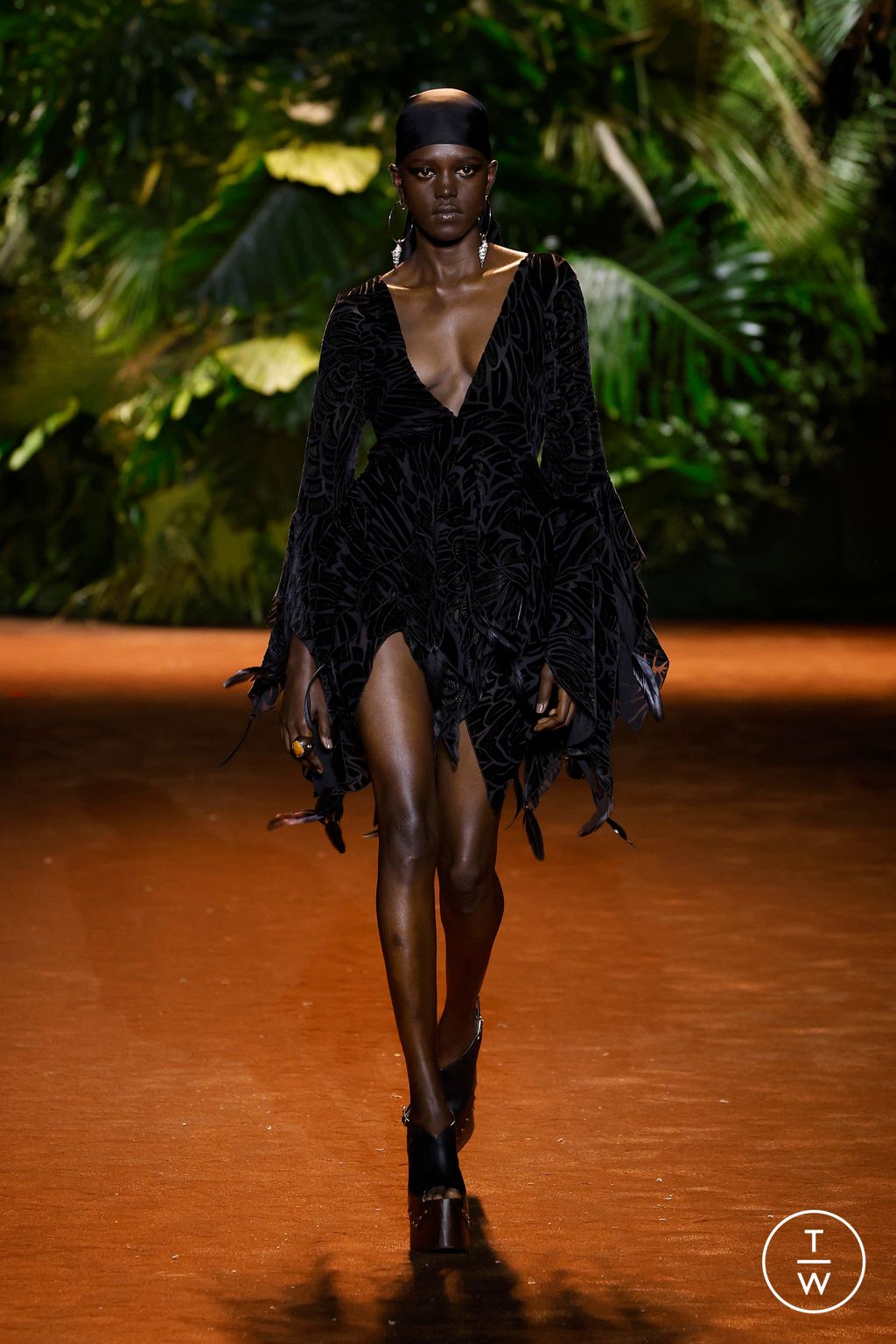 Fashion Week Milan Spring/Summer 2024 look 50 de la collection Roberto Cavalli womenswear