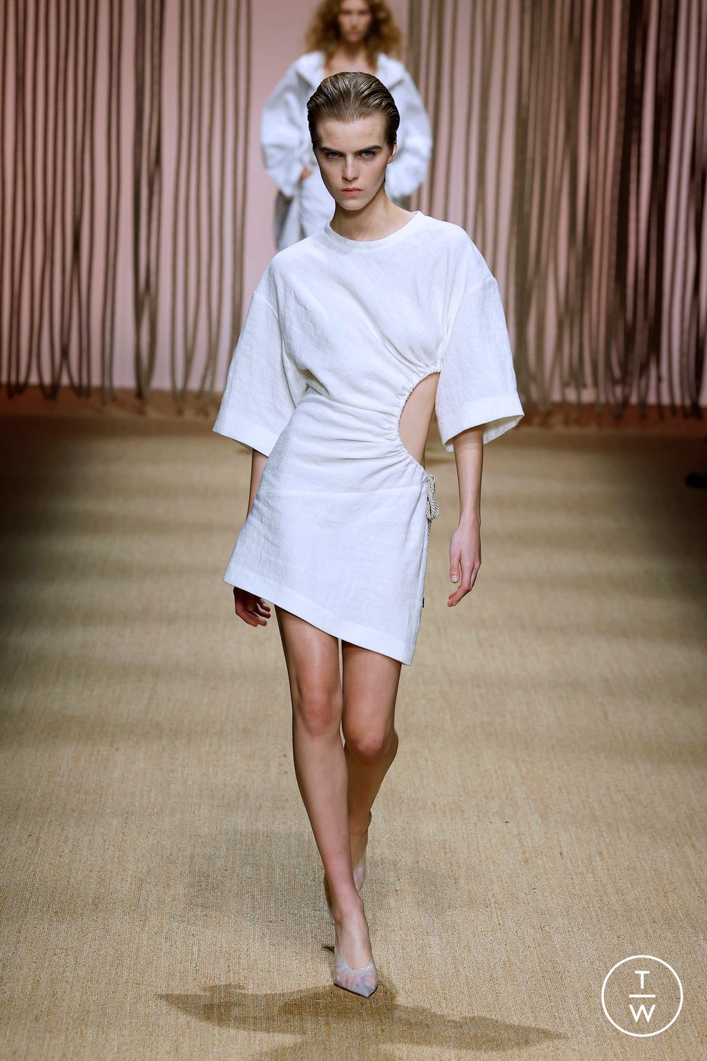 Fashion Week Milan Spring/Summer 2025 look 4 from the Roberto Cavalli collection womenswear