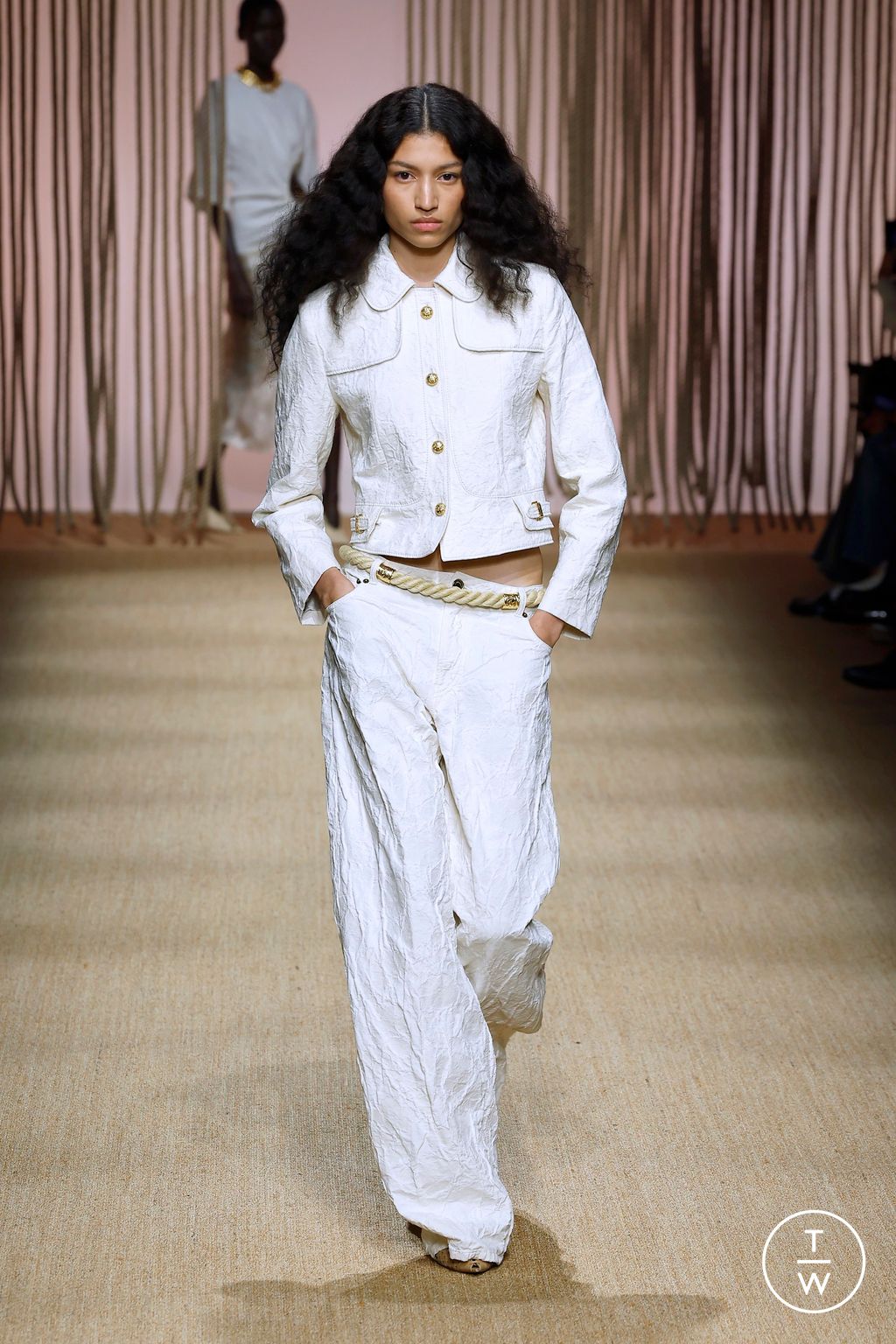 Fashion Week Milan Spring/Summer 2025 look 13 from the Roberto Cavalli collection womenswear