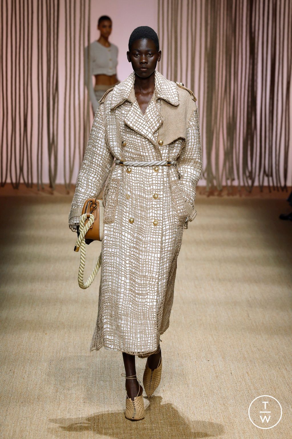 Fashion Week Milan Spring/Summer 2025 look 17 from the Roberto Cavalli collection womenswear