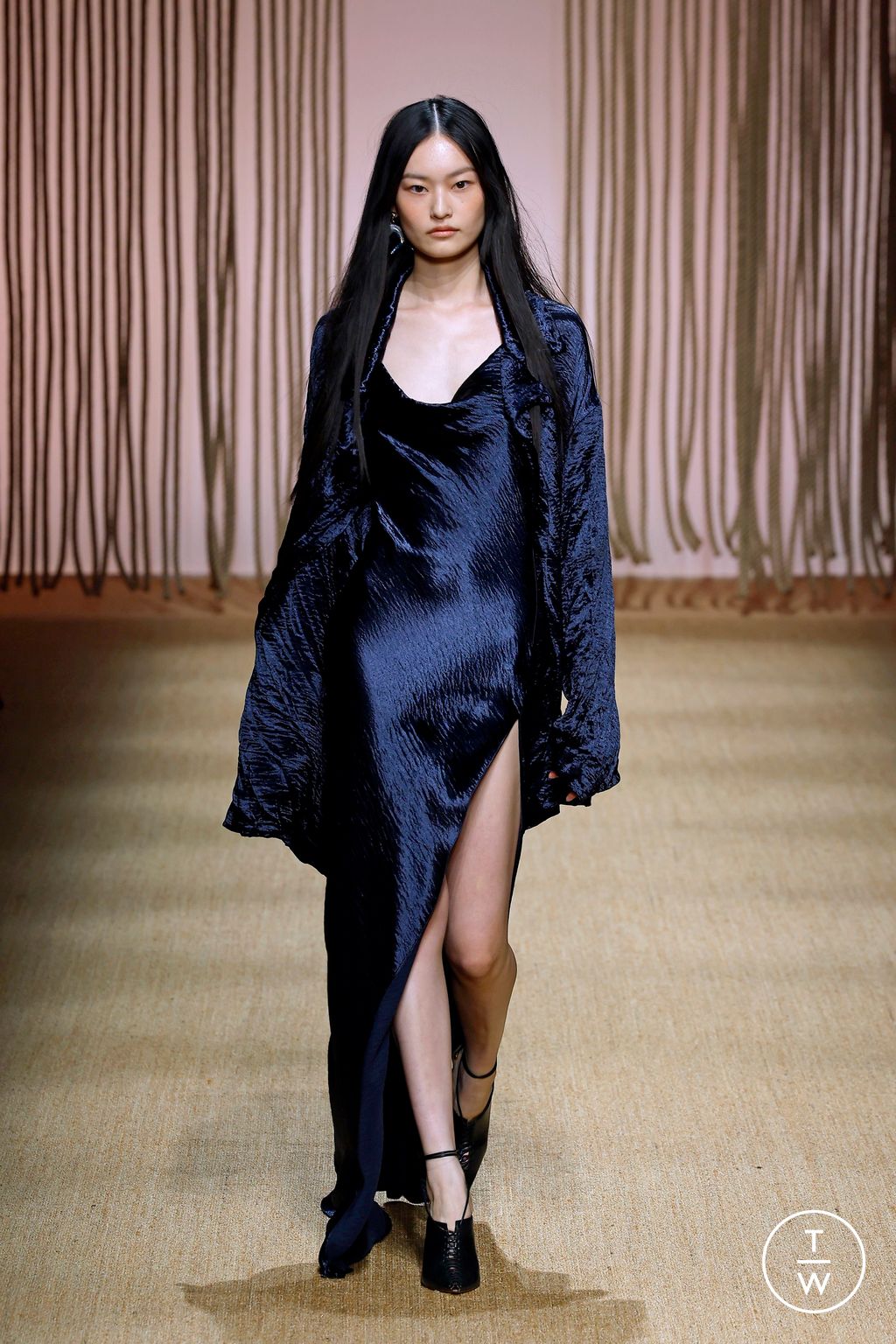 Fashion Week Milan Spring/Summer 2025 look 38 from the Roberto Cavalli collection womenswear