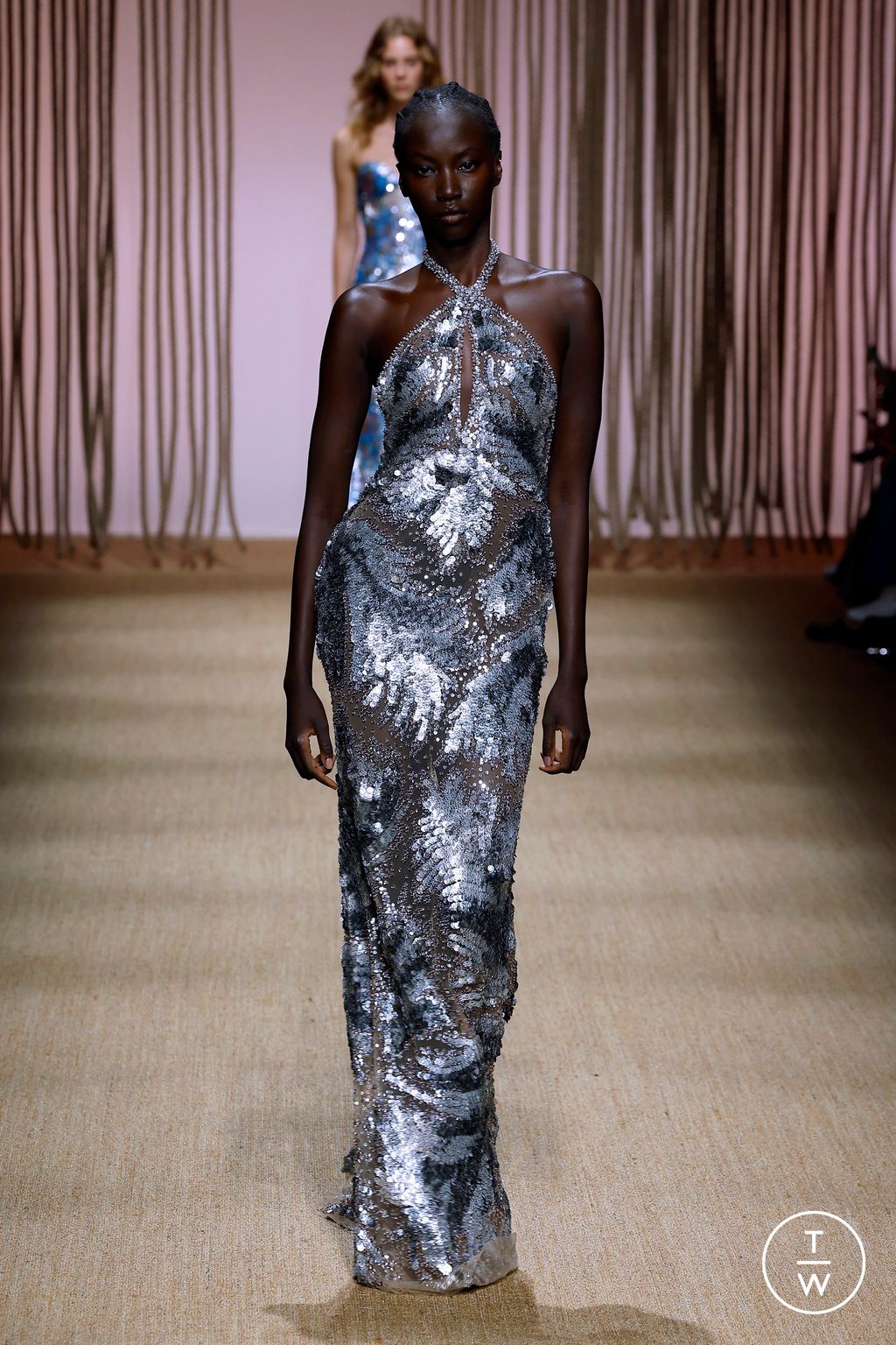 Fashion Week Milan Spring/Summer 2025 look 52 from the Roberto Cavalli collection womenswear