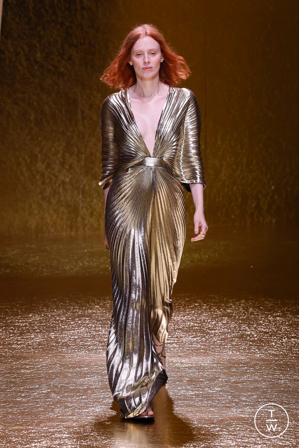 Fashion Week Milan Spring/Summer 2026 look 1 de la collection Roberto Cavalli womenswear