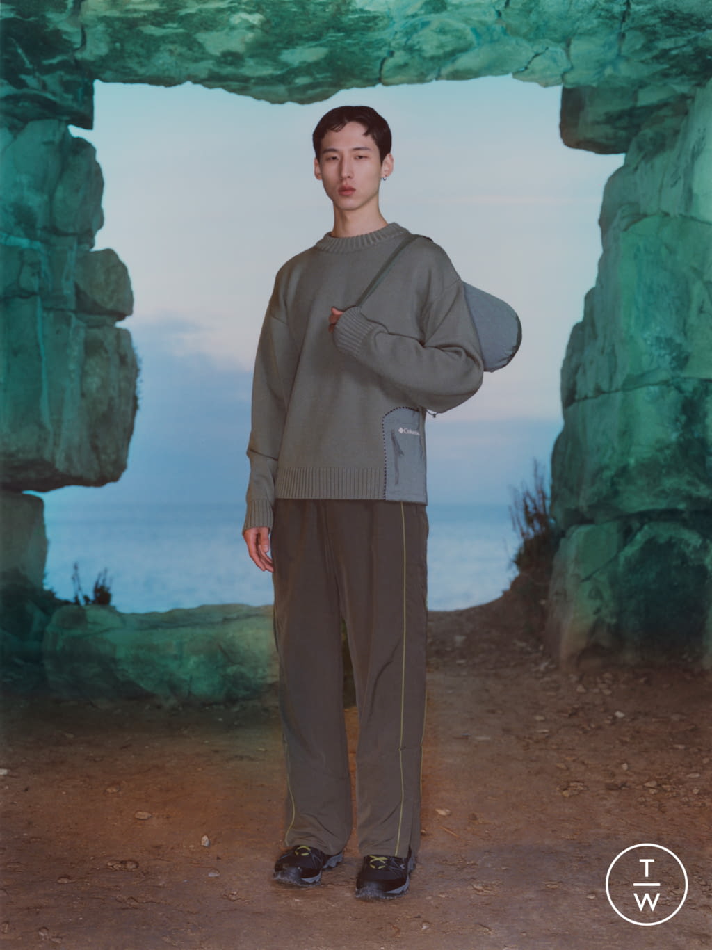 Fashion Week London Spring/Summer 2022 look 3 de la collection Robyn Lynch menswear