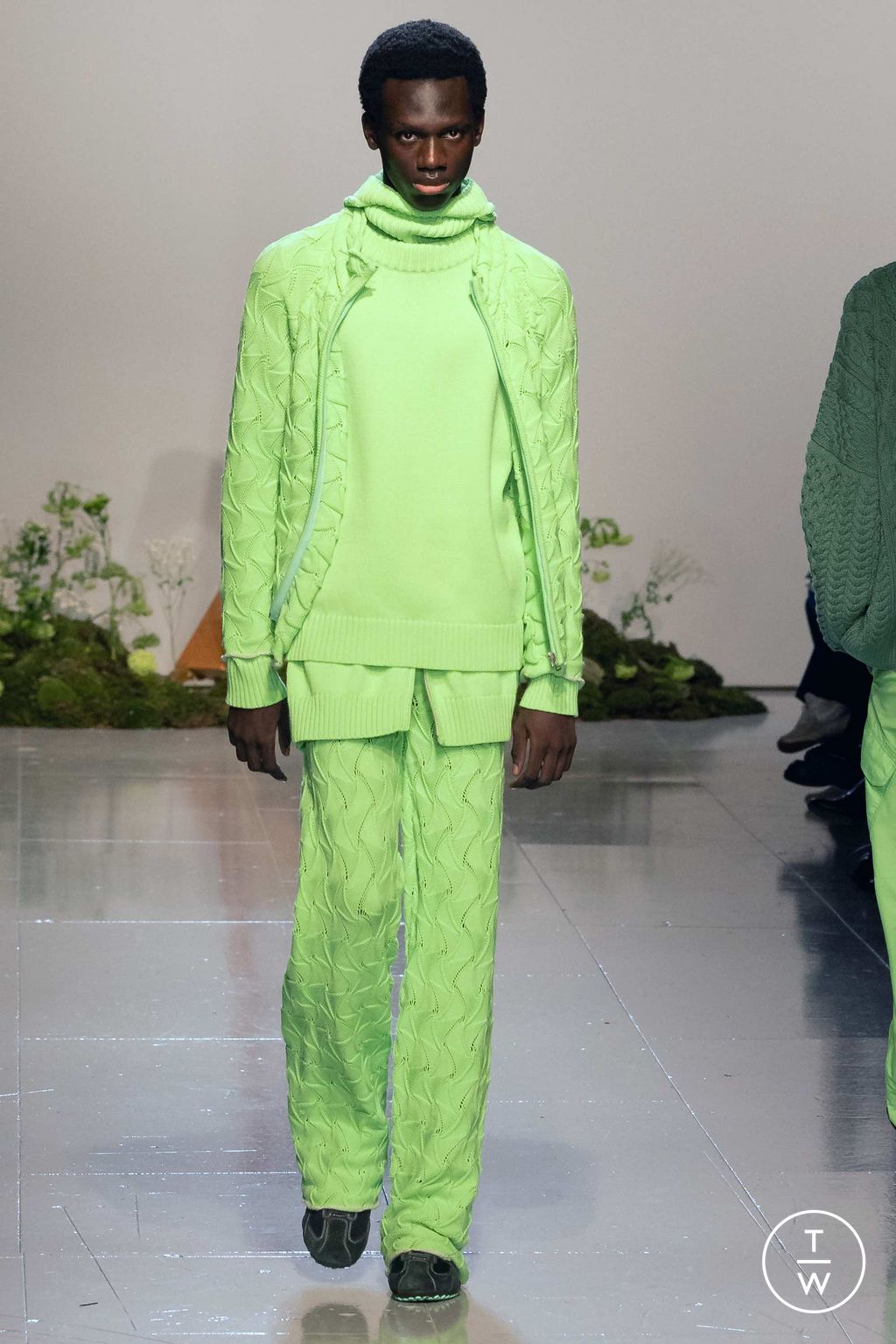 Fashion Week London Fall/Winter 2023 look 12 from the Robyn Lynch collection 男装