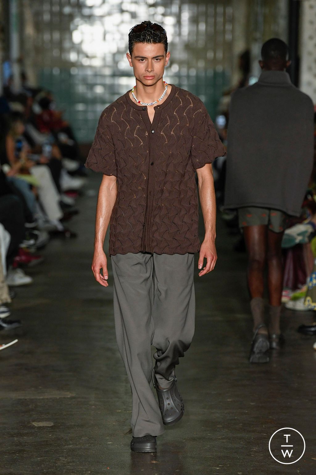 Fashion Week London Spring/Summer 2023 look 9 from the Robyn Lynch collection menswear