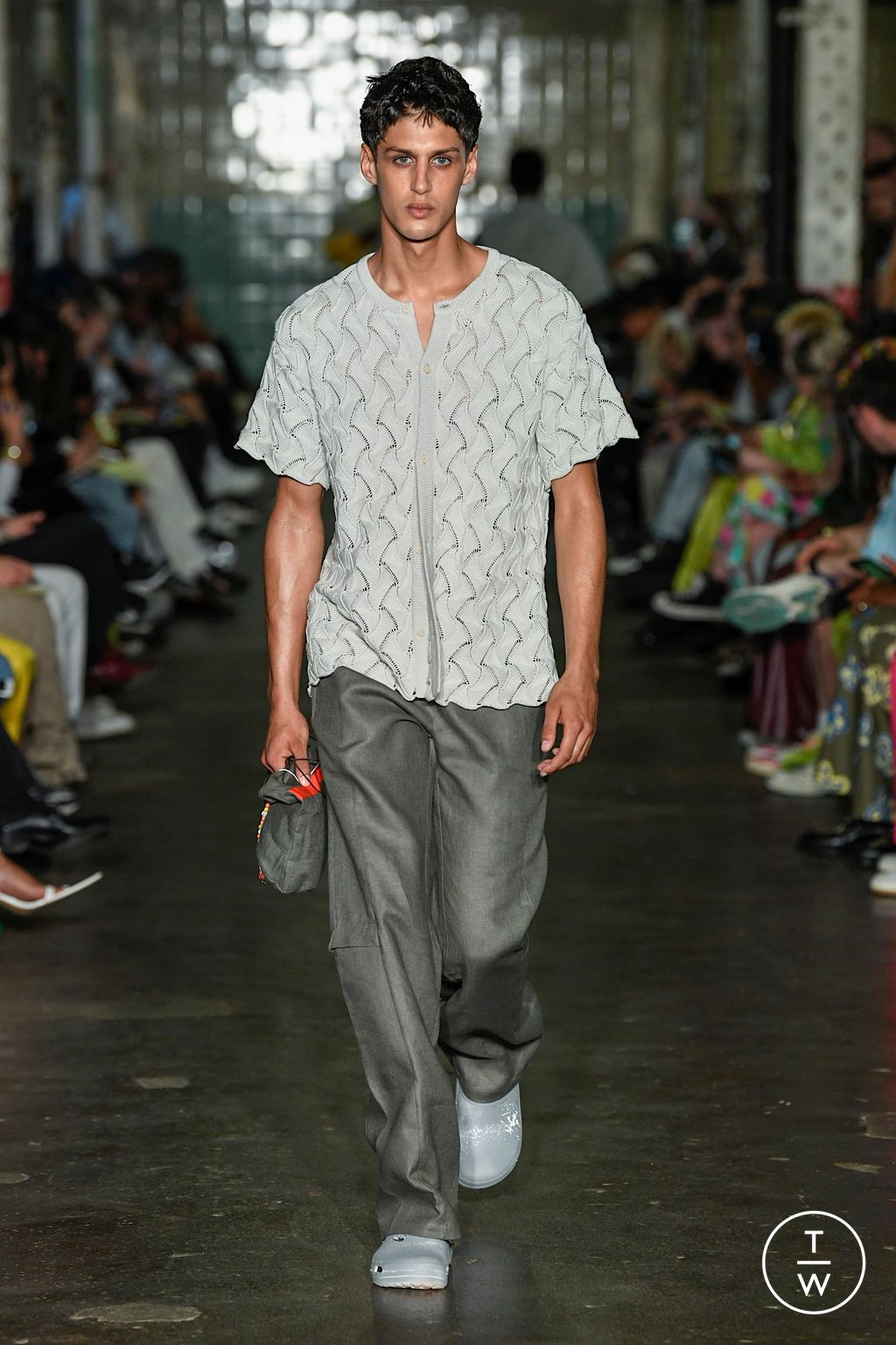 Fashion Week London Spring/Summer 2023 look 14 from the Robyn Lynch collection menswear