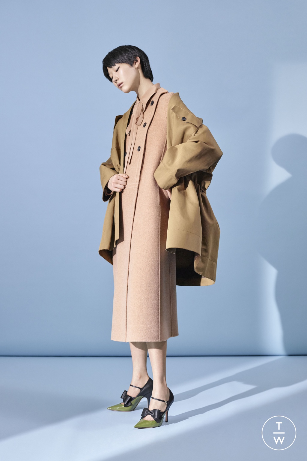 Fashion Week Paris Pre-Fall 2019 look 11 from the Rochas collection womenswear