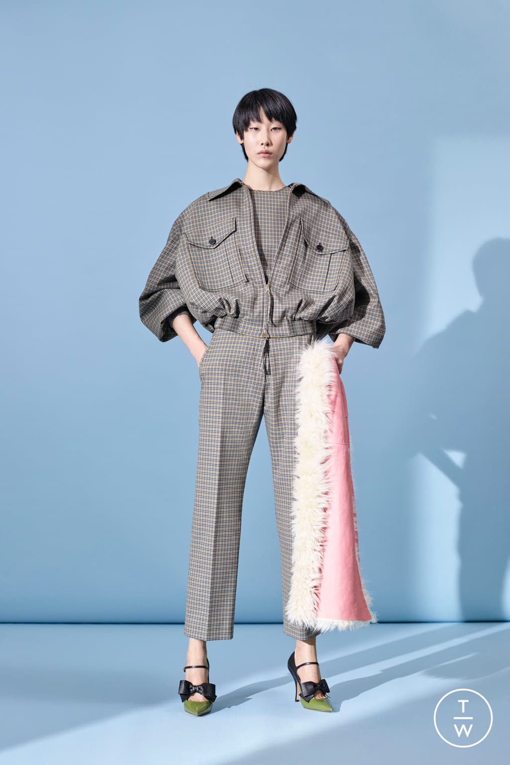 Fashion Week Paris Pre-Fall 2019 look 12 from the Rochas collection womenswear
