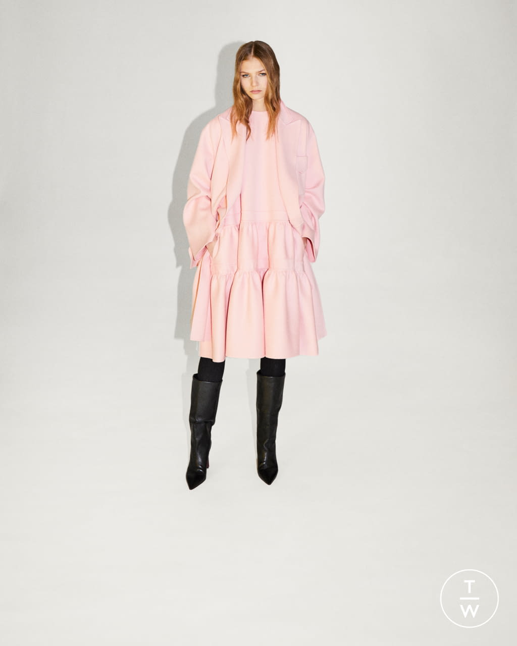 Fashion Week Paris Pre-Fall 2020 look 10 from the Rochas collection womenswear