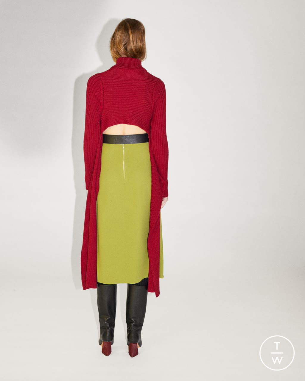 Fashion Week Paris Pre-Fall 2020 look 5 from the Rochas collection womenswear