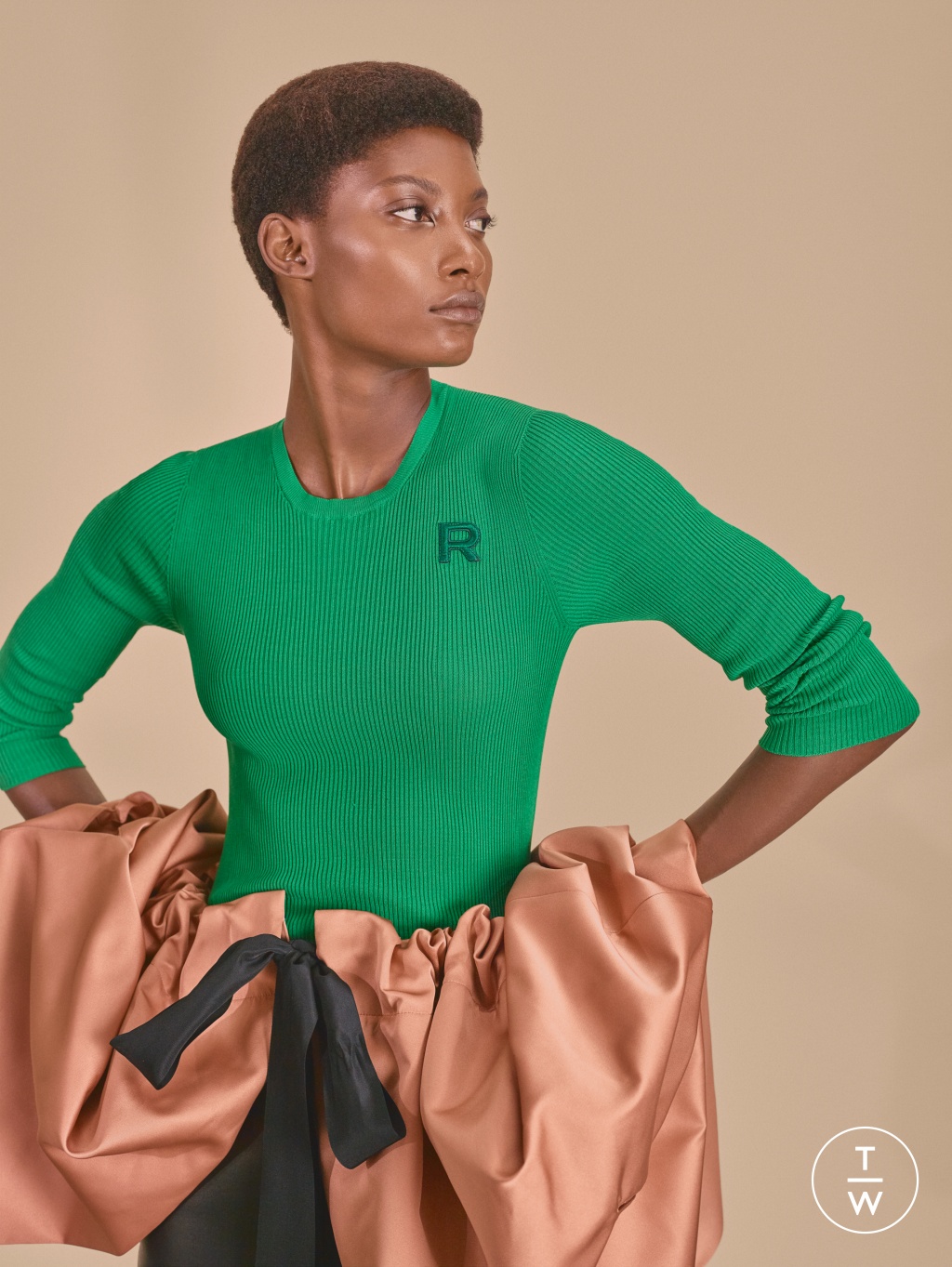 Fashion Week Paris Resort 2019 look 8 from the Rochas collection womenswear