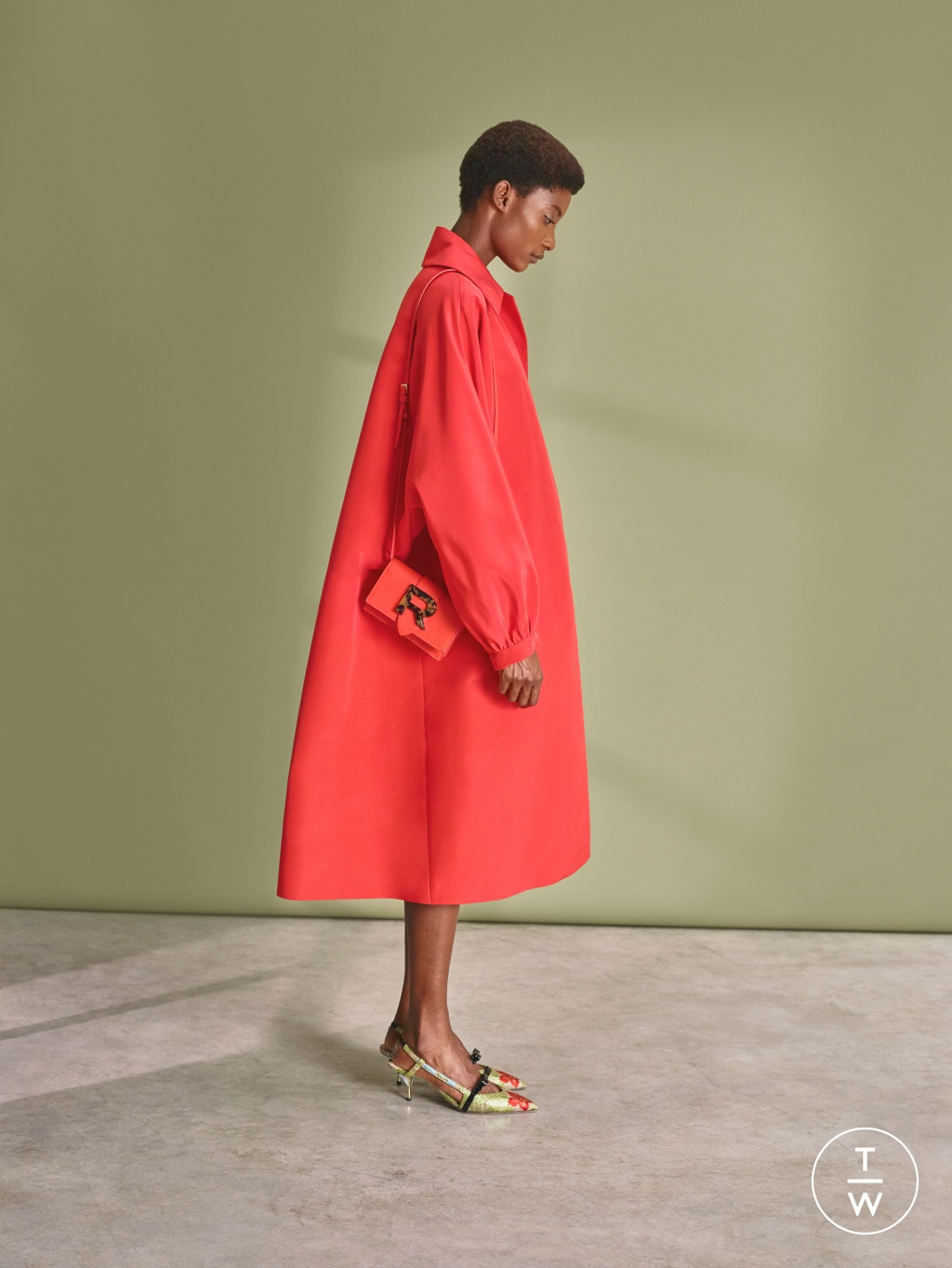 Fashion Week Paris Resort 2019 look 28 from the Rochas collection womenswear