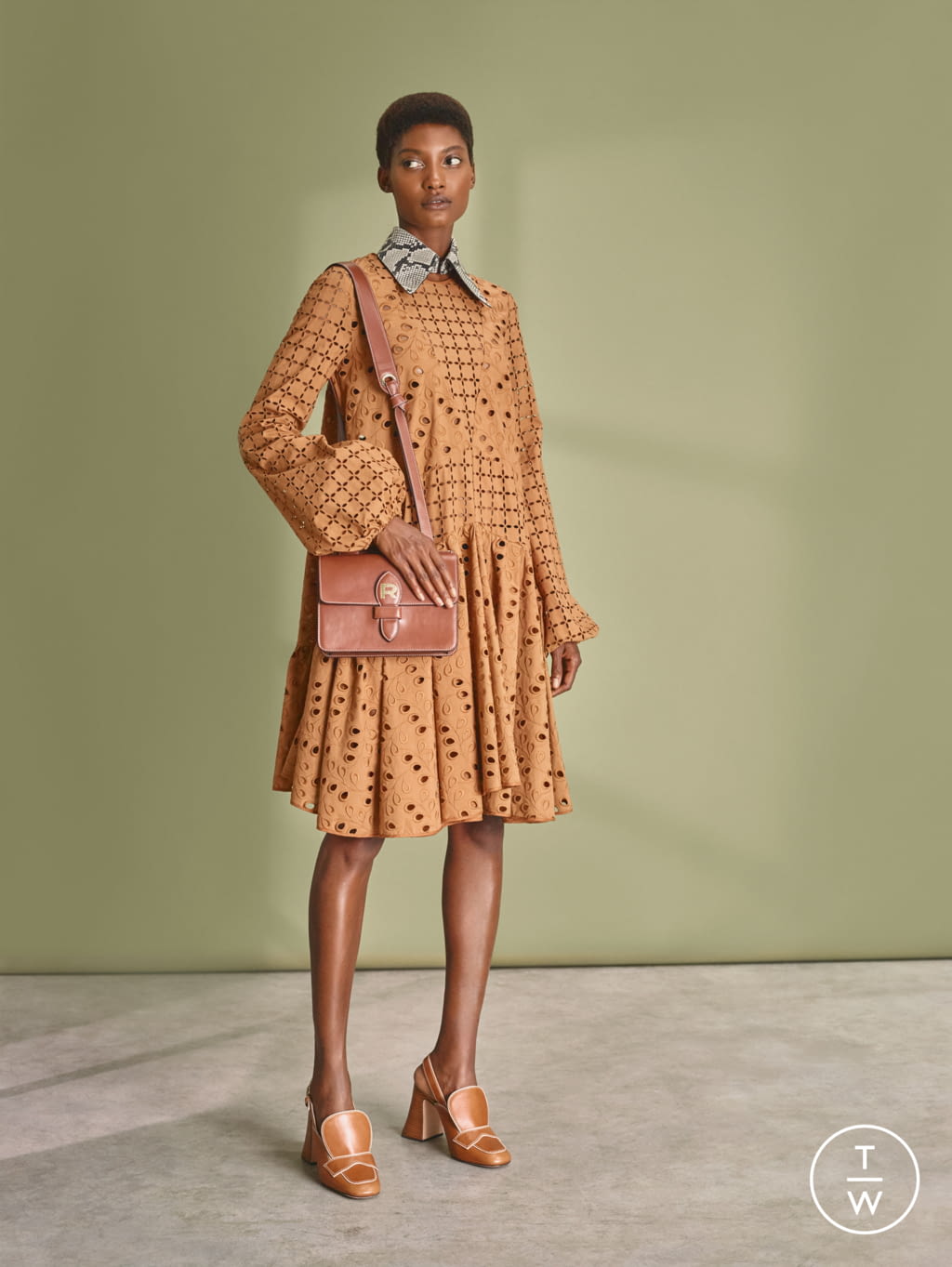 Fashion Week Paris Resort 2019 look 29 from the Rochas collection womenswear