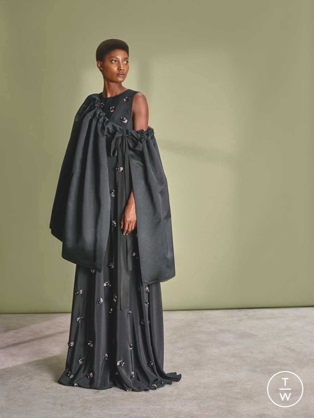 Fashion Week Paris Resort 2019 look 55 from the Rochas collection womenswear
