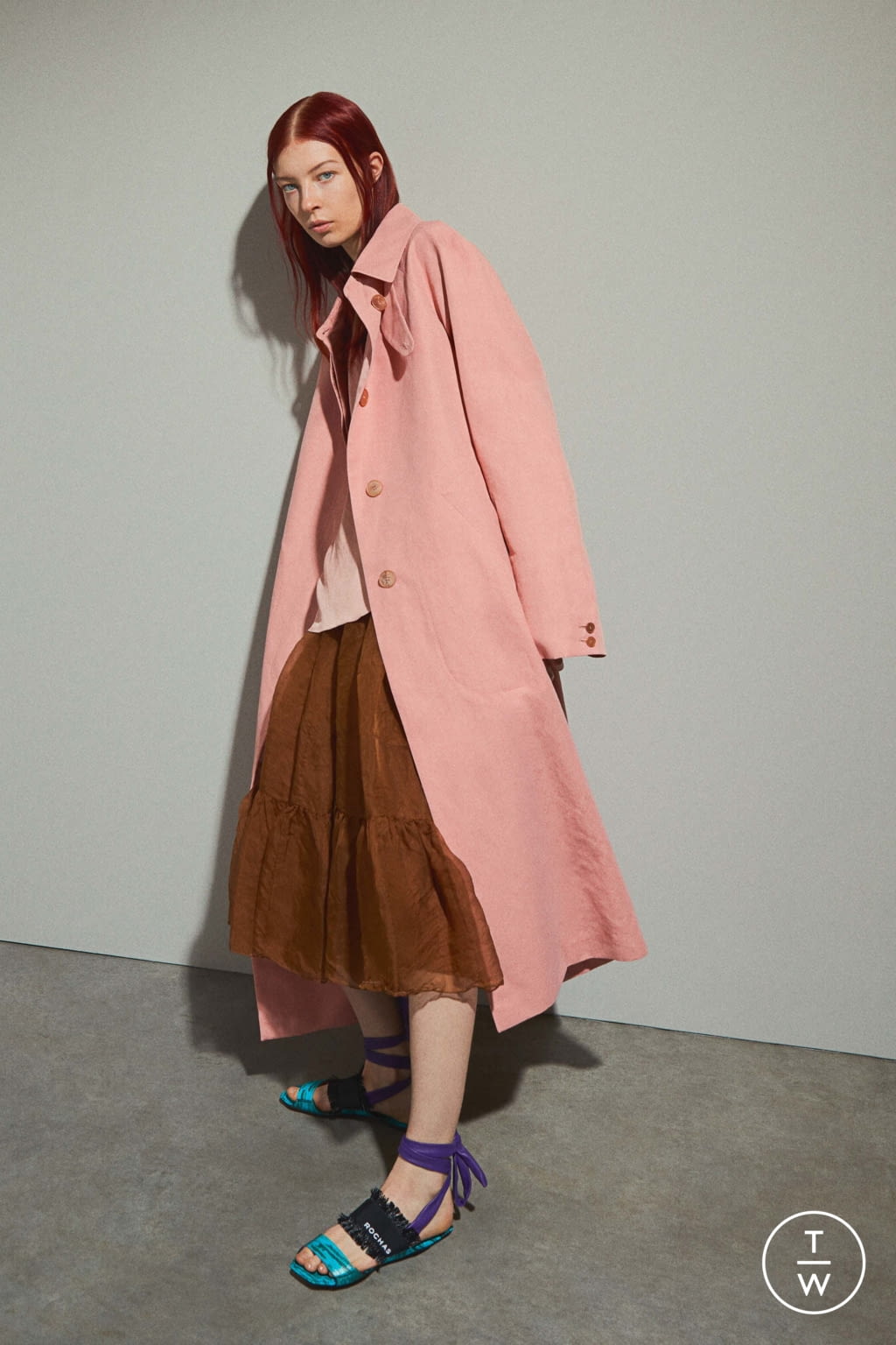 Fashion Week Paris Resort 2020 look 2 from the Rochas collection womenswear