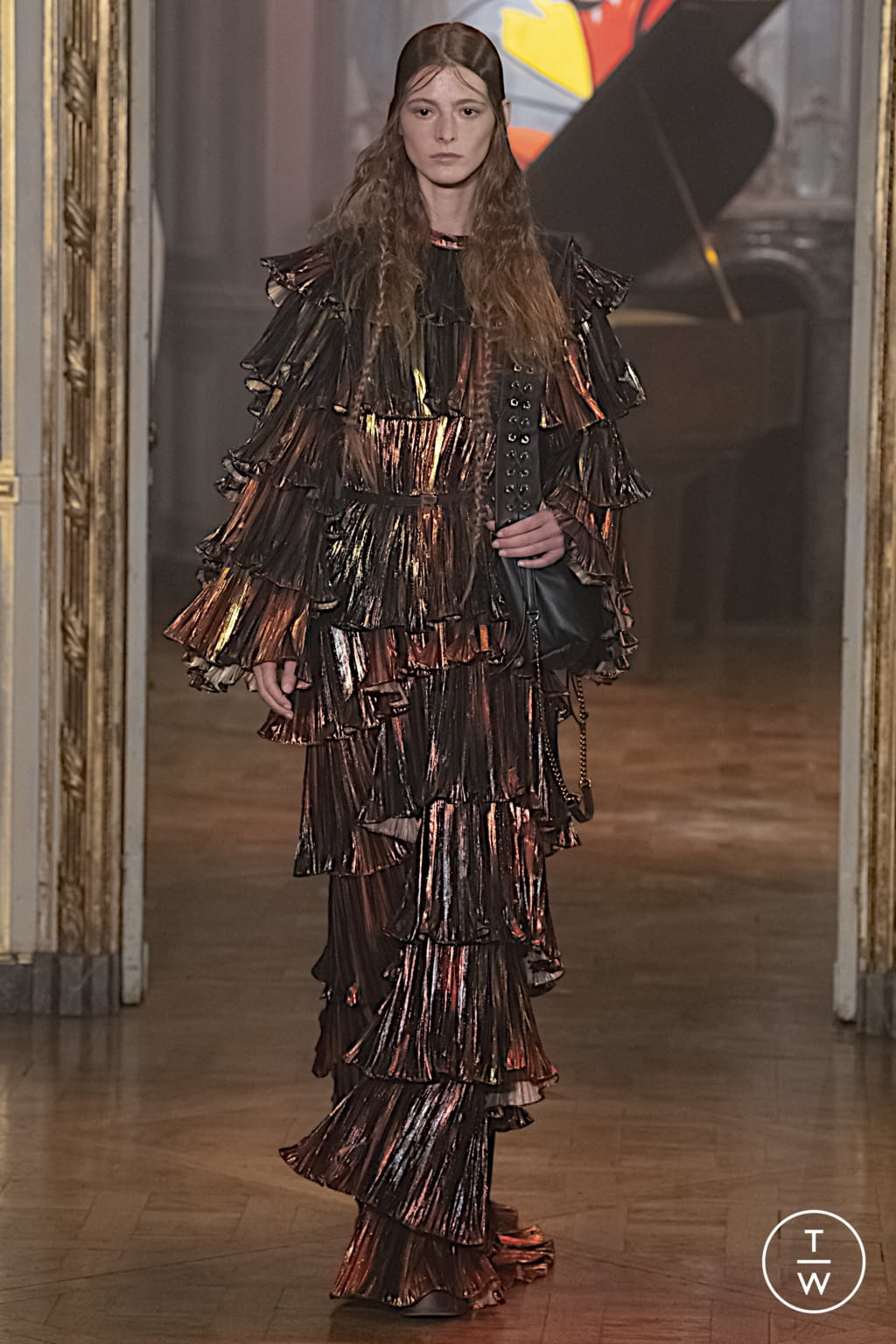 Fashion Week Paris Spring/Summer 2022 look 9 from the Rochas collection womenswear