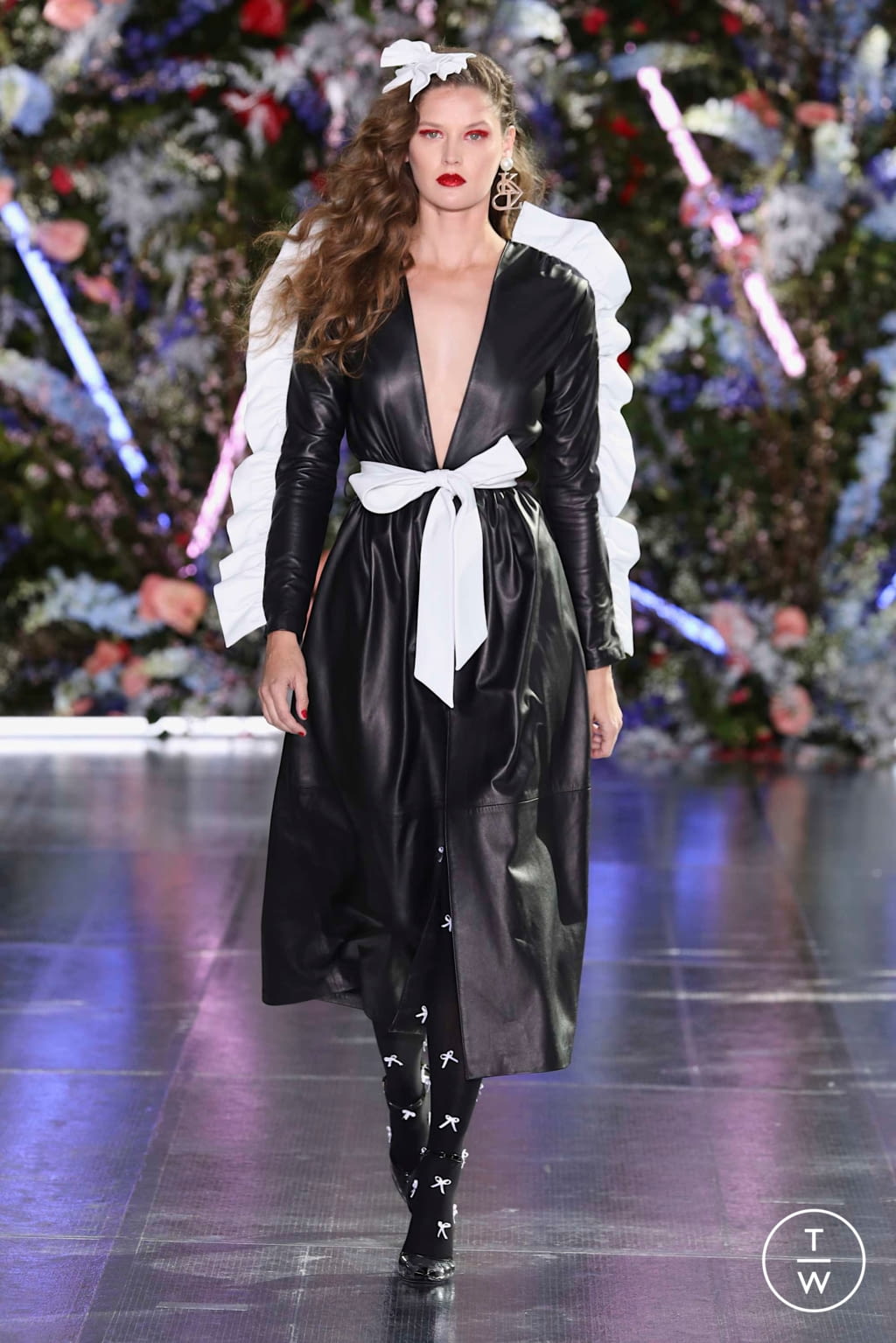Fashion Week New York Fall/Winter 2019 look 10 from the Rodarte collection womenswear