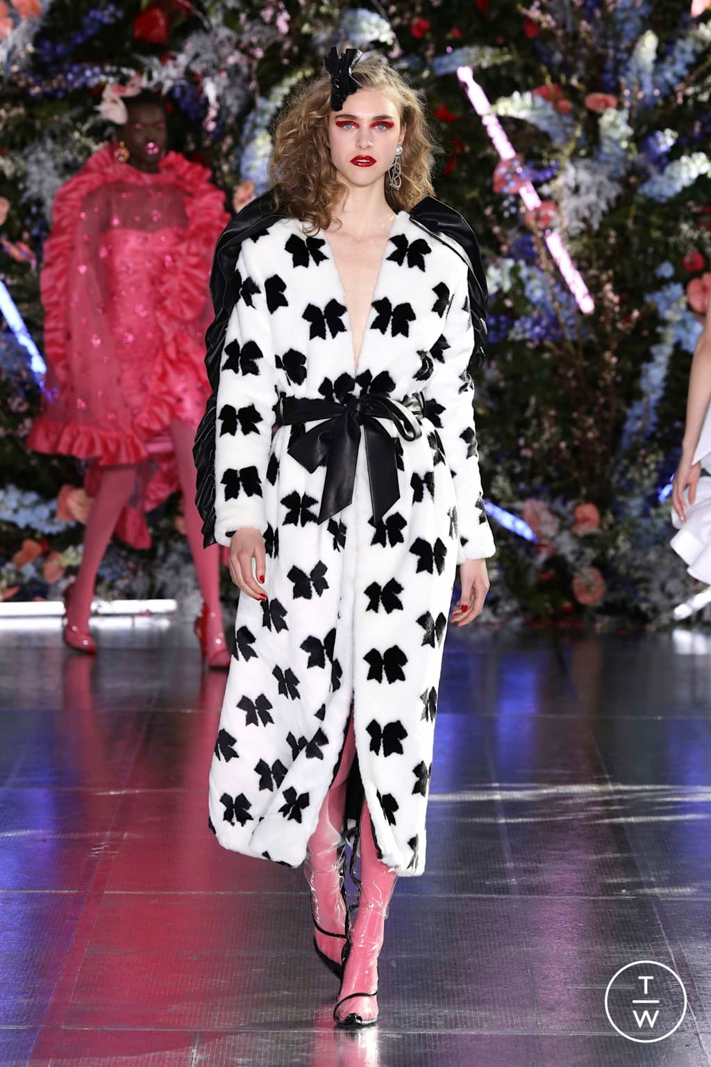 Fashion Week New York Fall/Winter 2019 look 12 de la collection Rodarte womenswear