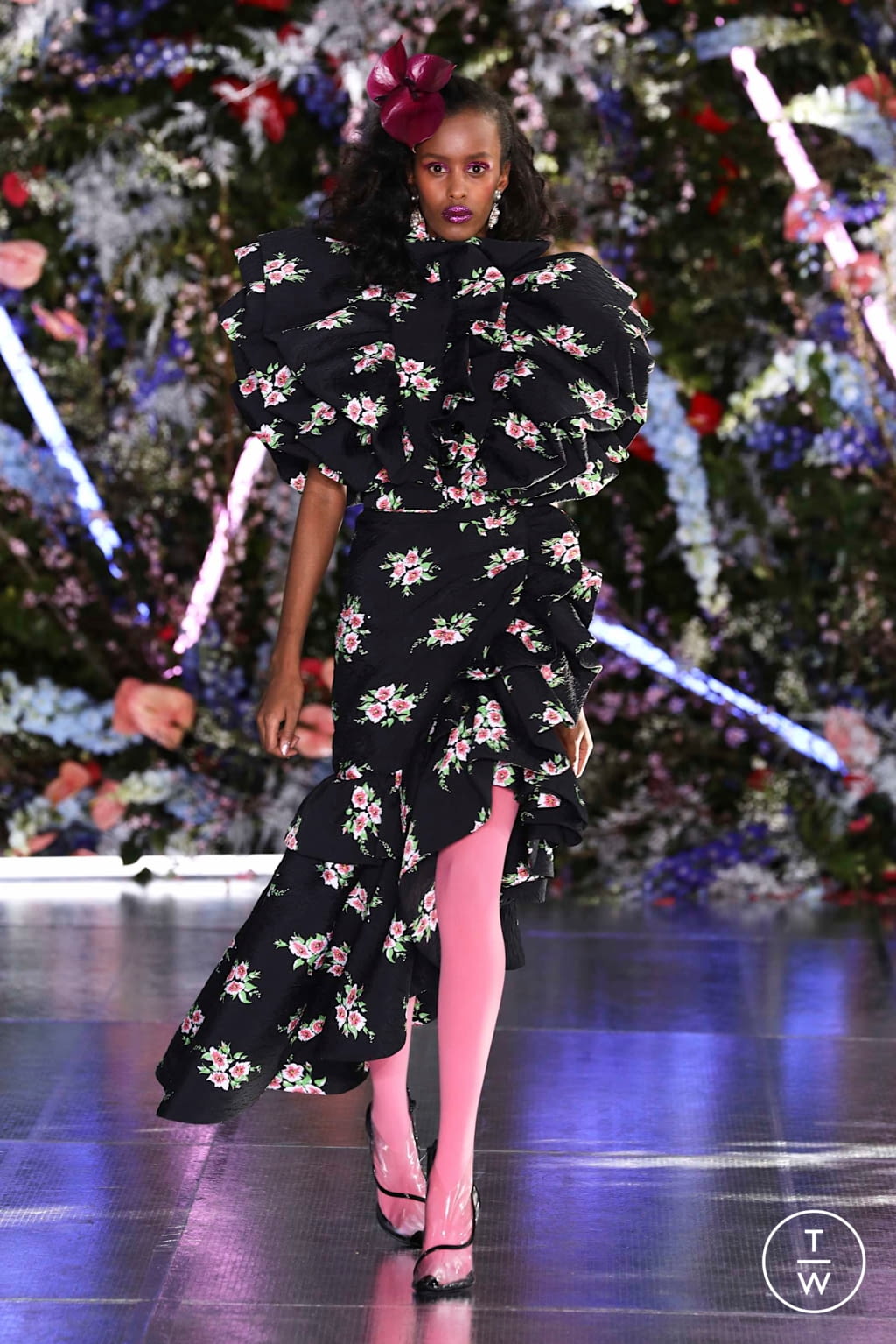 Fashion Week New York Fall/Winter 2019 look 15 de la collection Rodarte womenswear