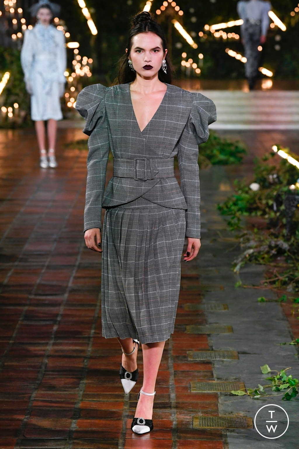 Fashion Week New York Fall/Winter 2020 look 3 from the Rodarte collection womenswear